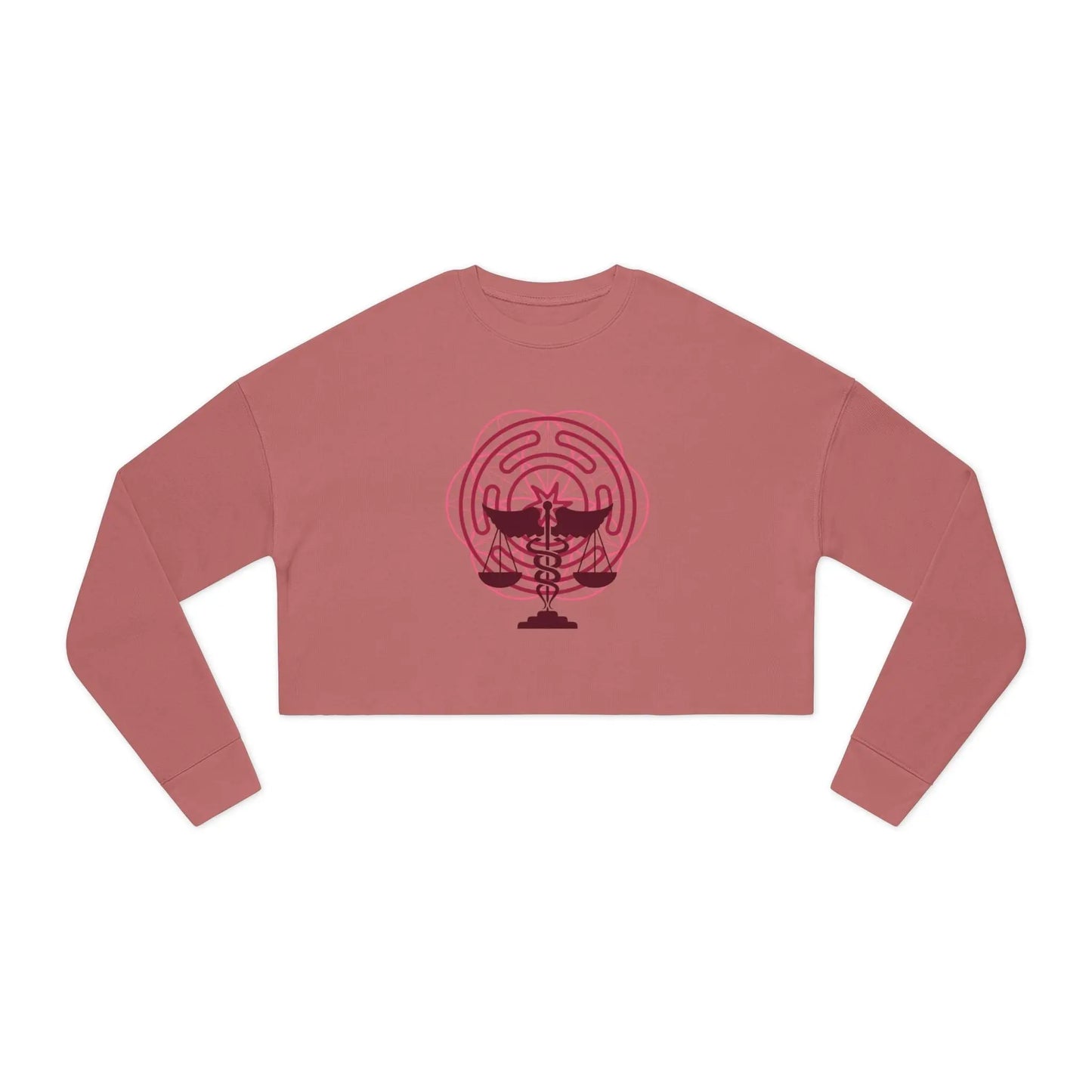 Mother Shadow Cropped Sweatshirt - Witchy Things