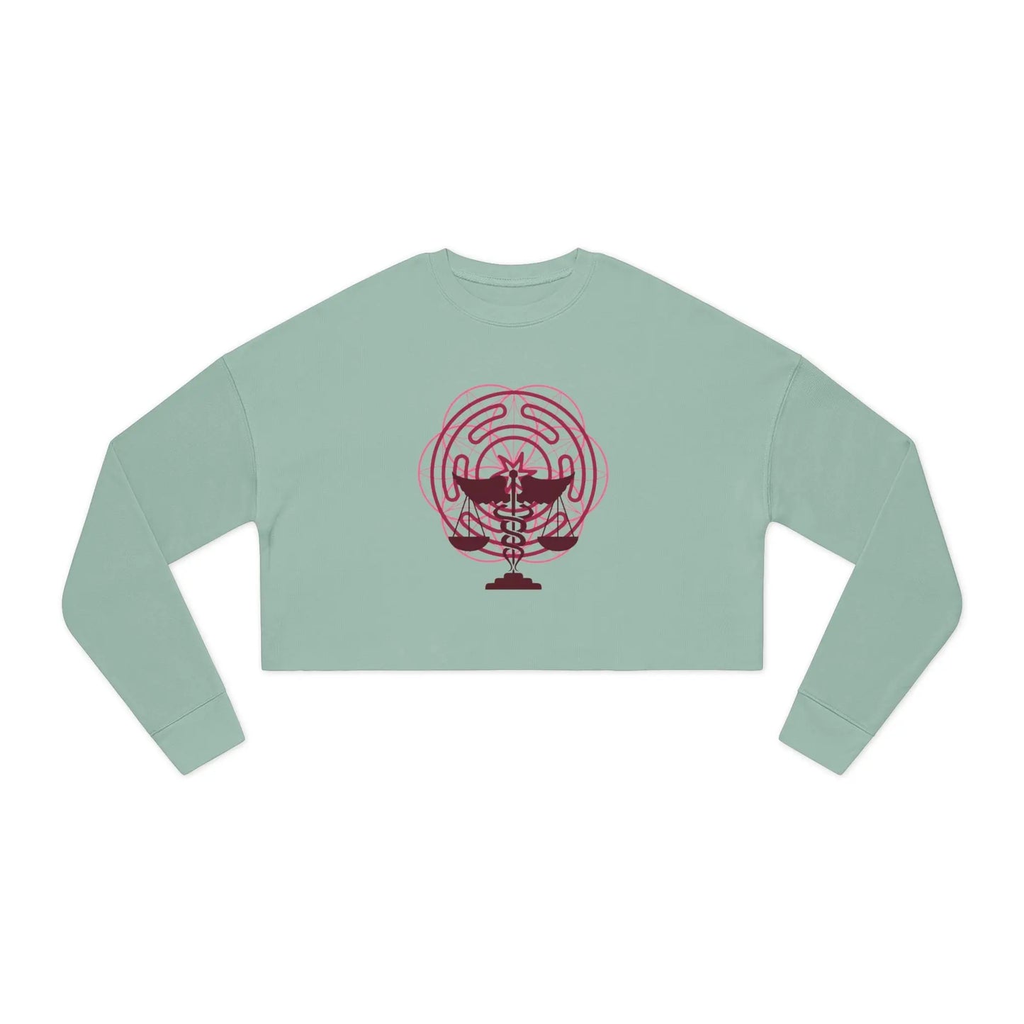 Mother Shadow Cropped Sweatshirt - Witchy Things