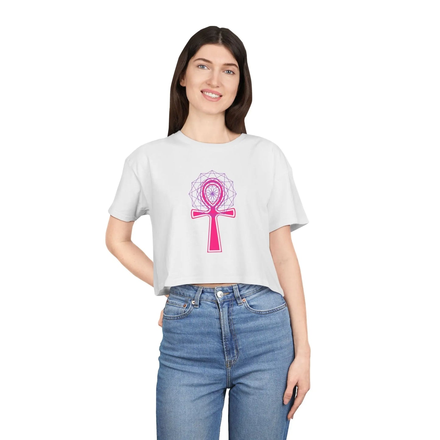 Sacred Sight Crop Tee Printify