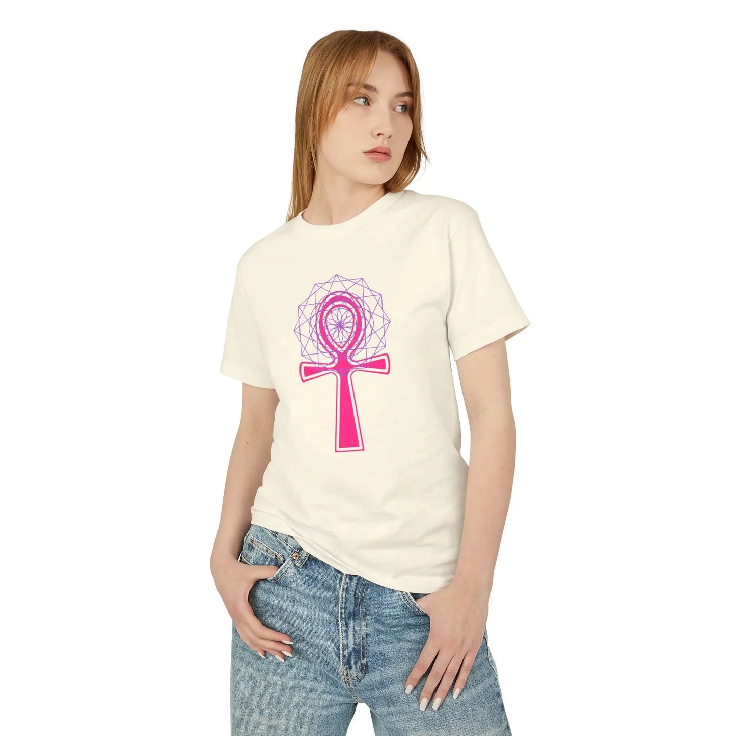Sacred Sight Garment-Dyed Heavyweight Cotton Tee - Witchy Things