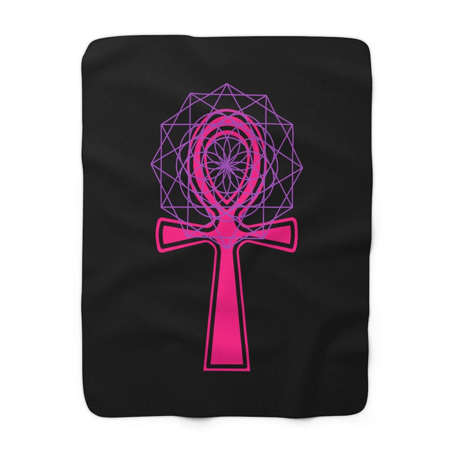 Sacred Sight Sherpa Fleece Blanket - Witchy Things