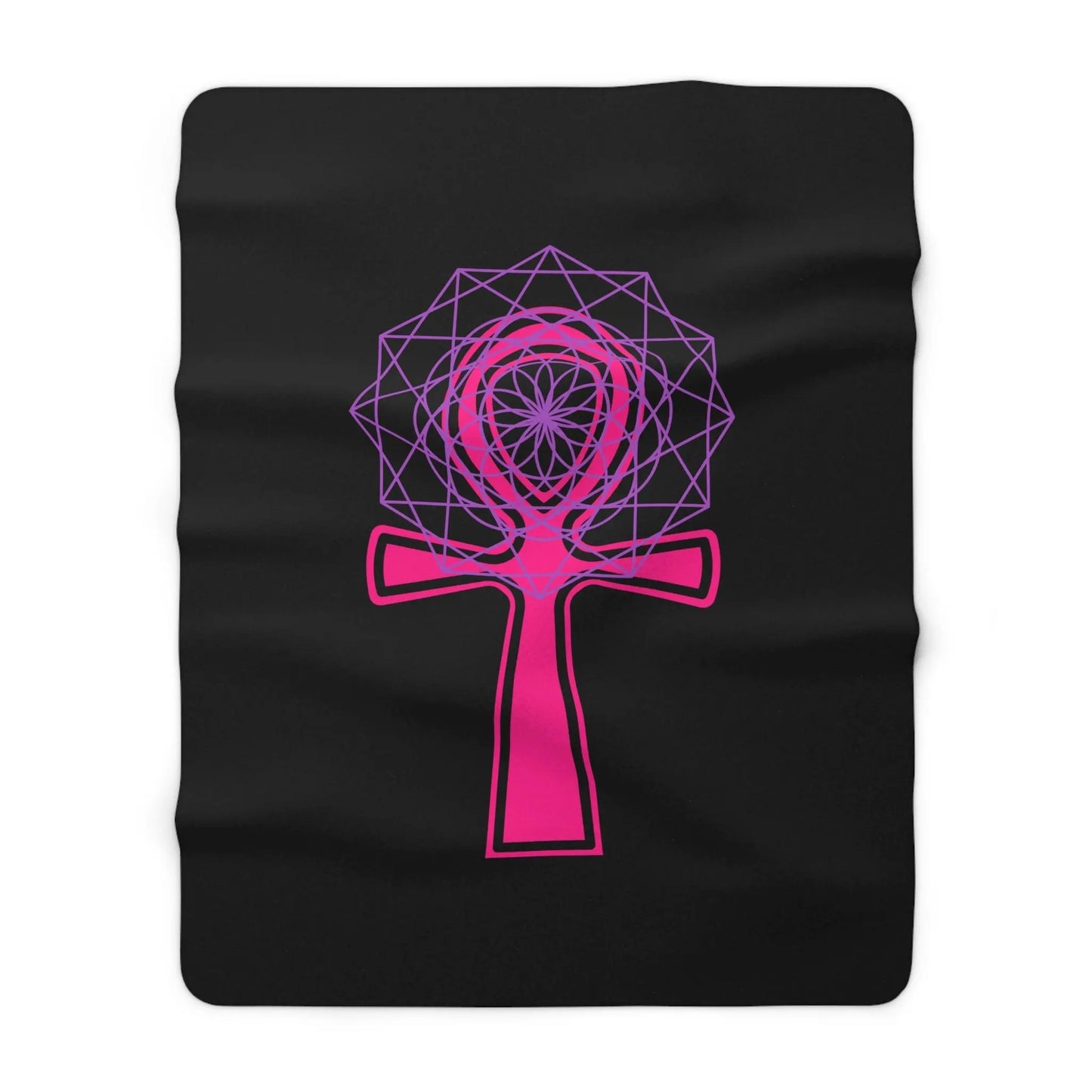 Sacred Sight Sherpa Fleece Blanket - Witchy Things