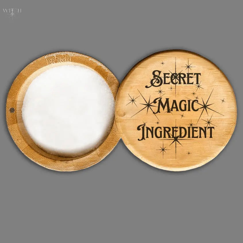 Secret Magic Ingredient Herb Jar with Magnetic Lid Quadra Marketplace