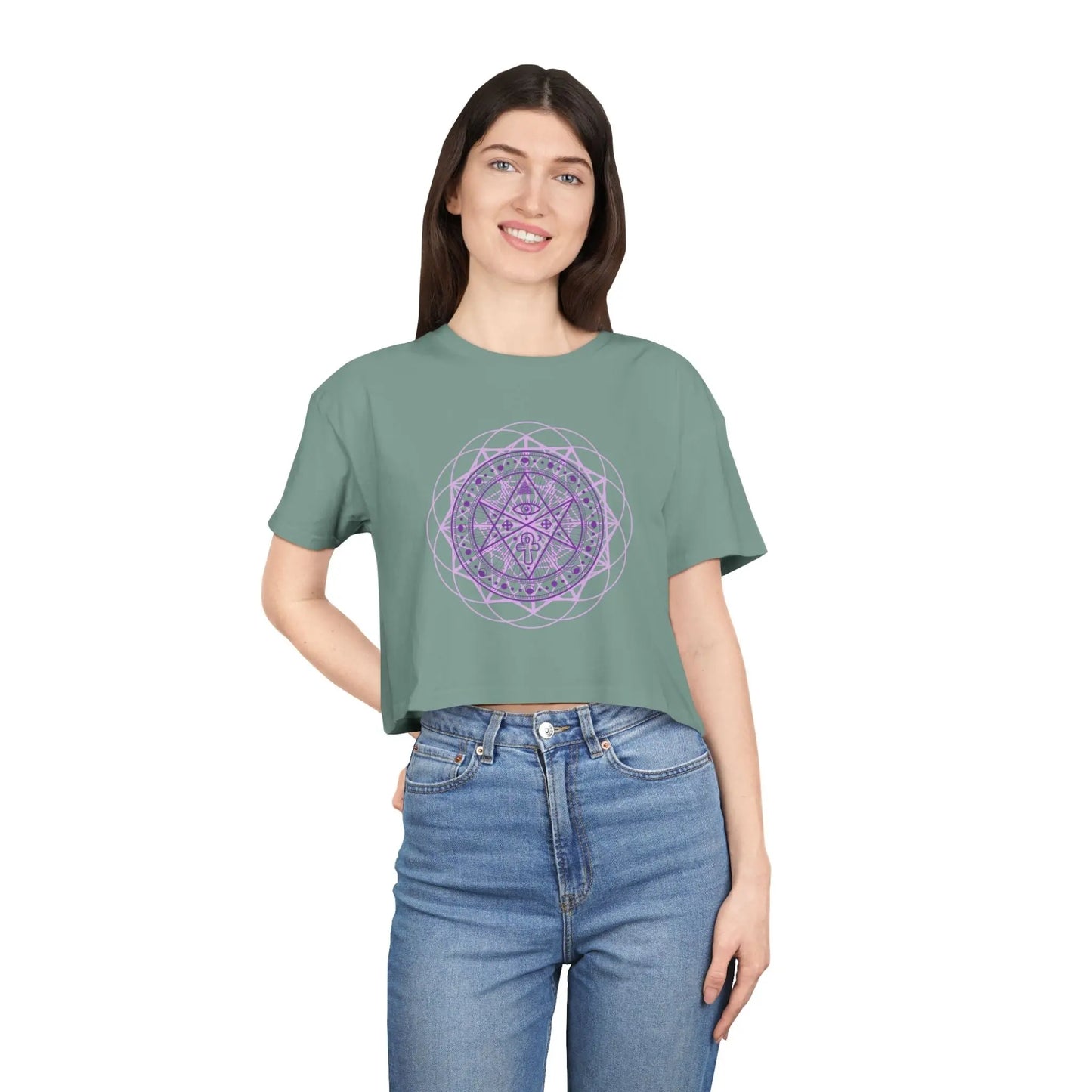 Sovereign Union Crop Tee Printify
