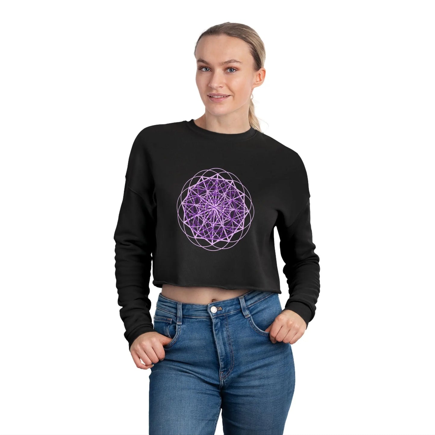 Sovereign Union Cropped Sweatshirt - Witchy Things