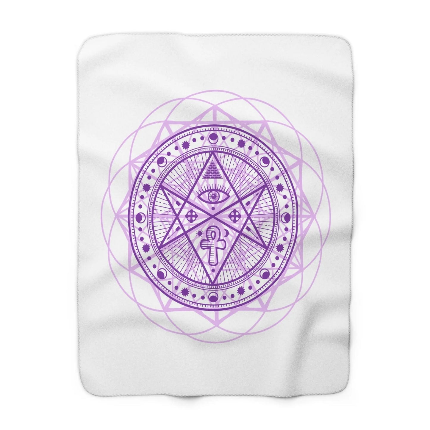 Sovereign Union Sherpa Fleece Blanket - Witchy Things