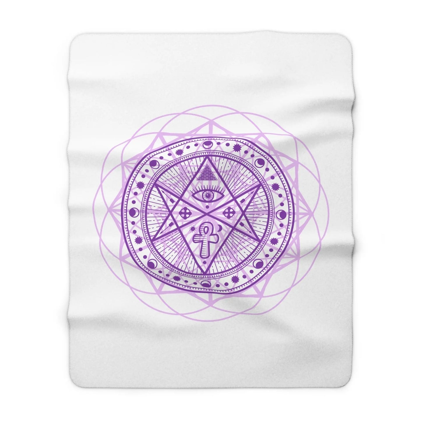 Sovereign Union Sherpa Fleece Blanket - Witchy Things