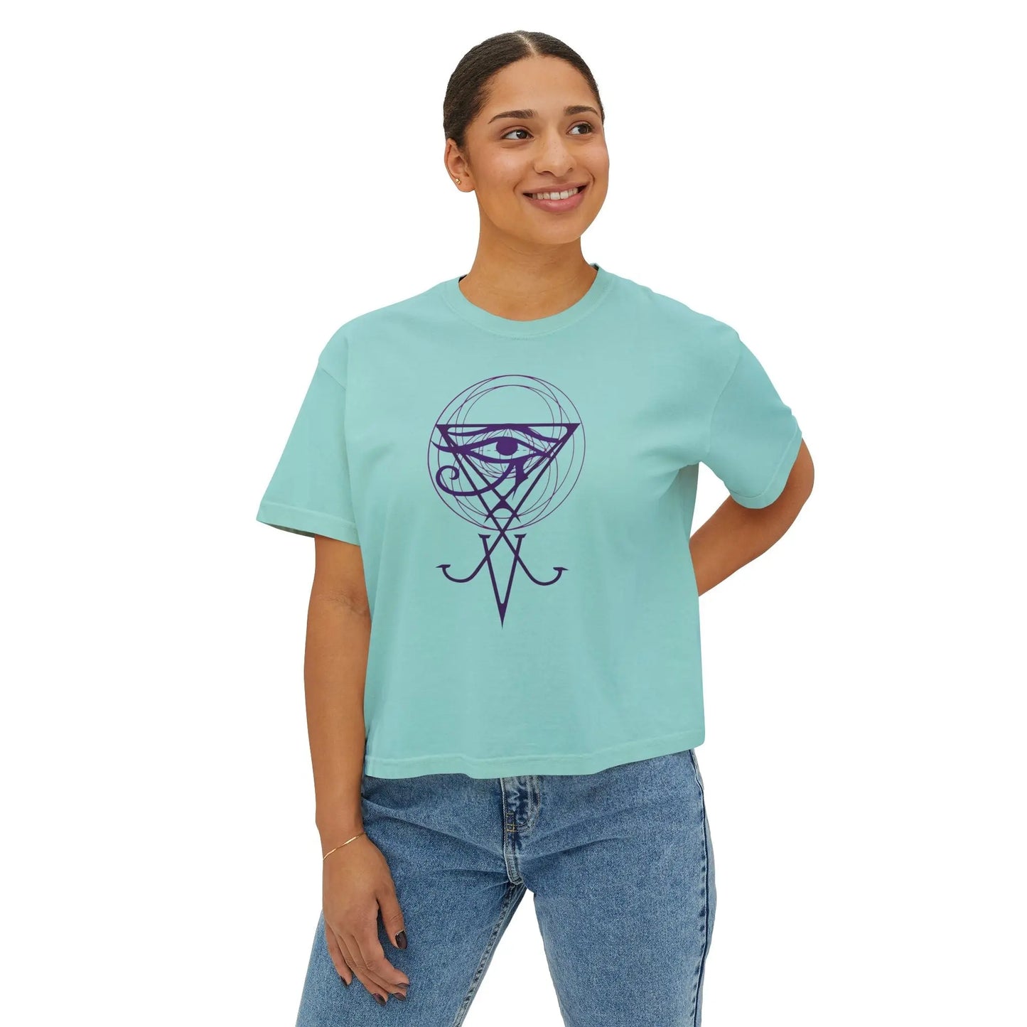 Veil Lifter Boxy Tee Printify