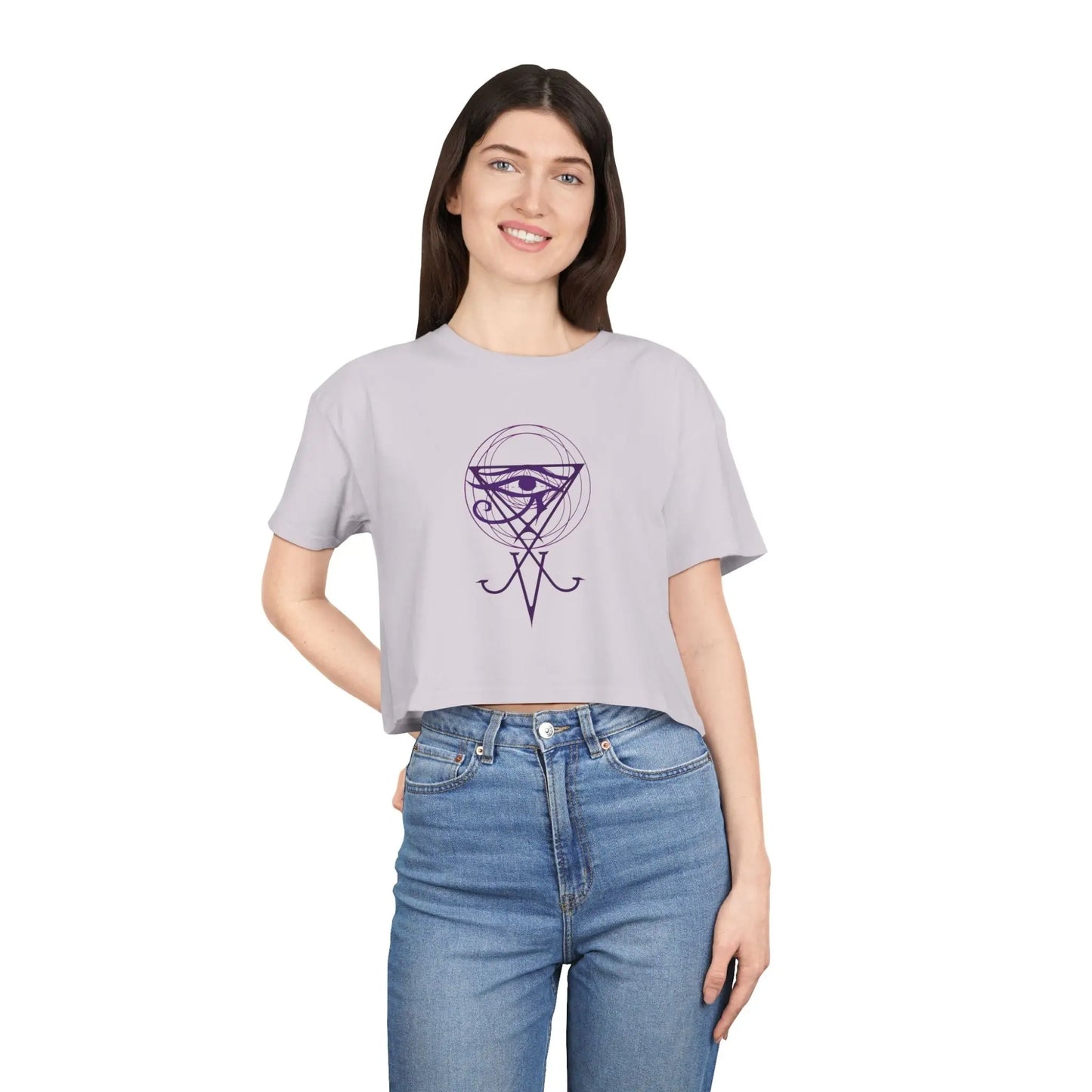 Veil Lifter Crop Tee Printify