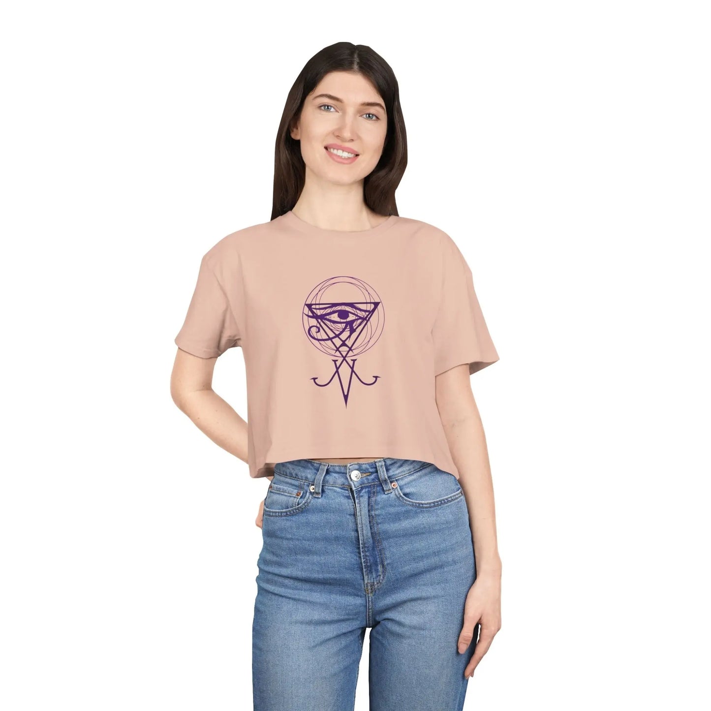 Veil Lifter Crop Tee Printify
