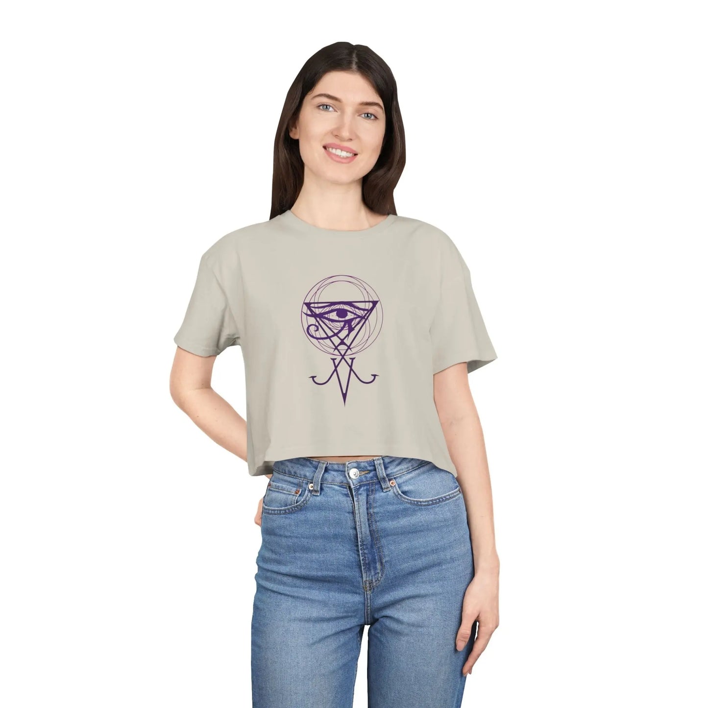 Veil Lifter Crop Tee Printify