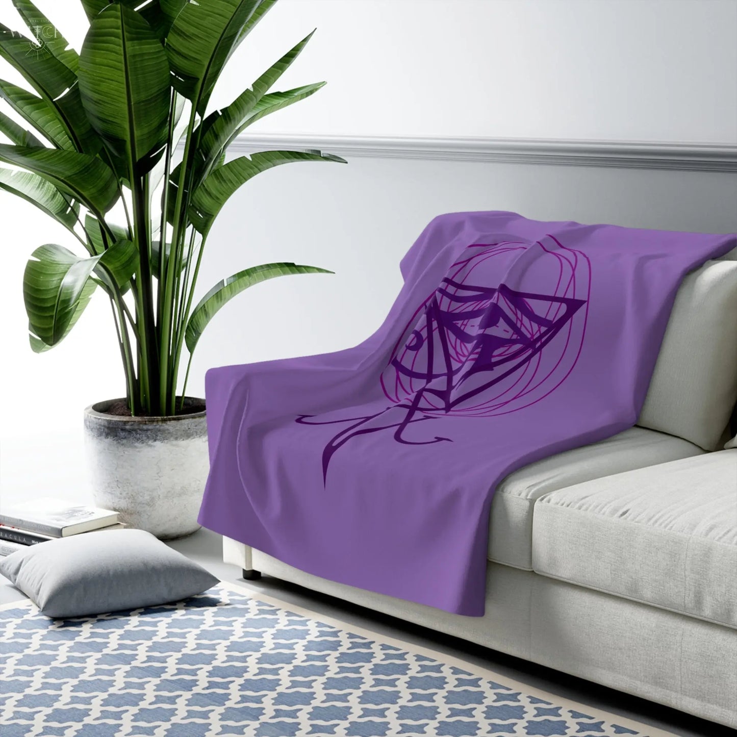 Veil Lifter Sherpa Fleece Blanket - Witchy Things