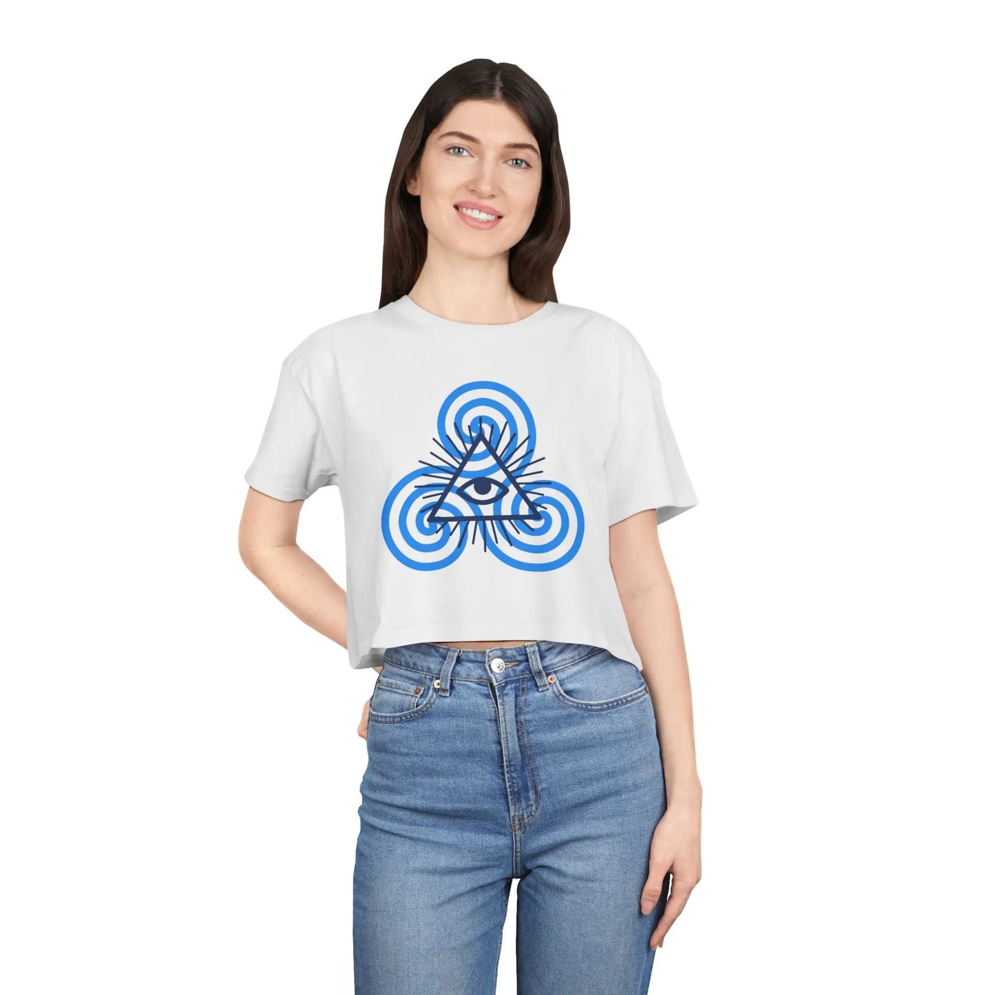 Voice of Truth Crop Tee Printify