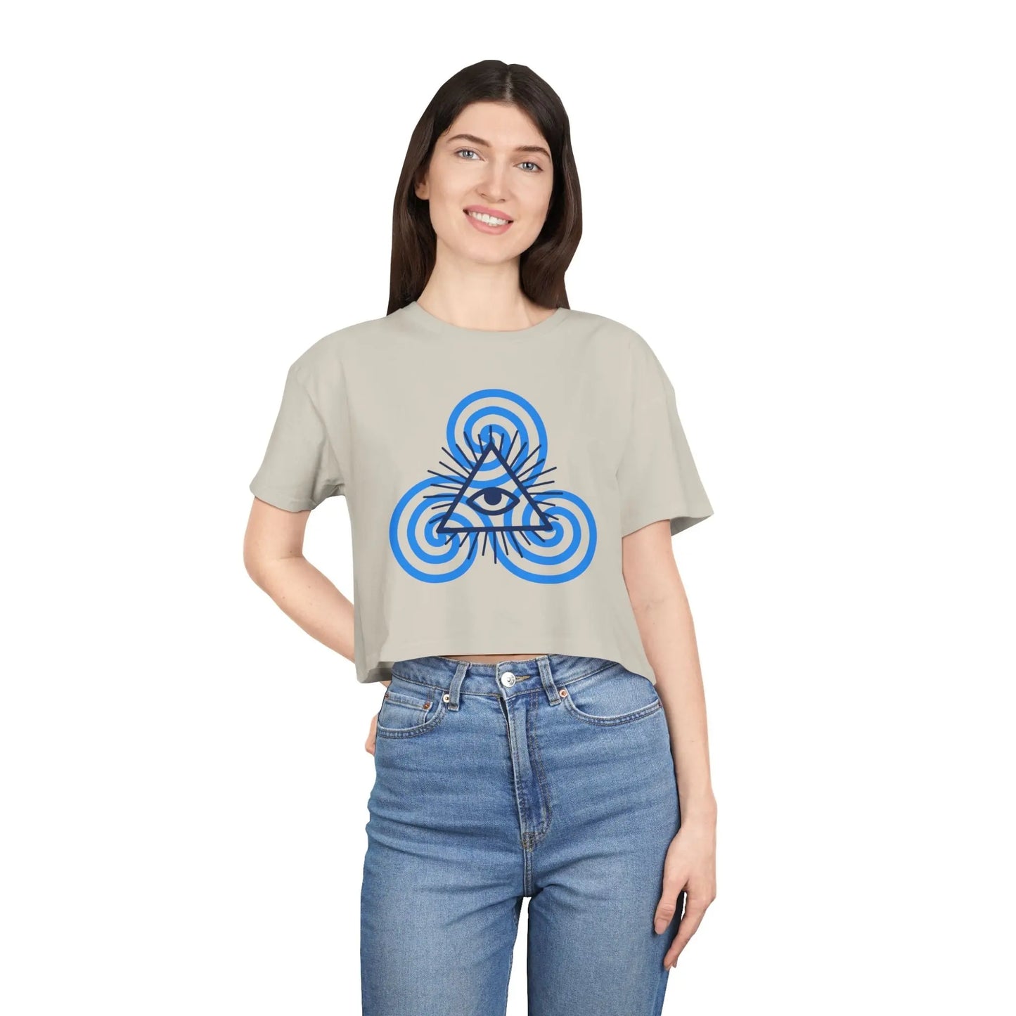 Voice of Truth Crop Tee Printify
