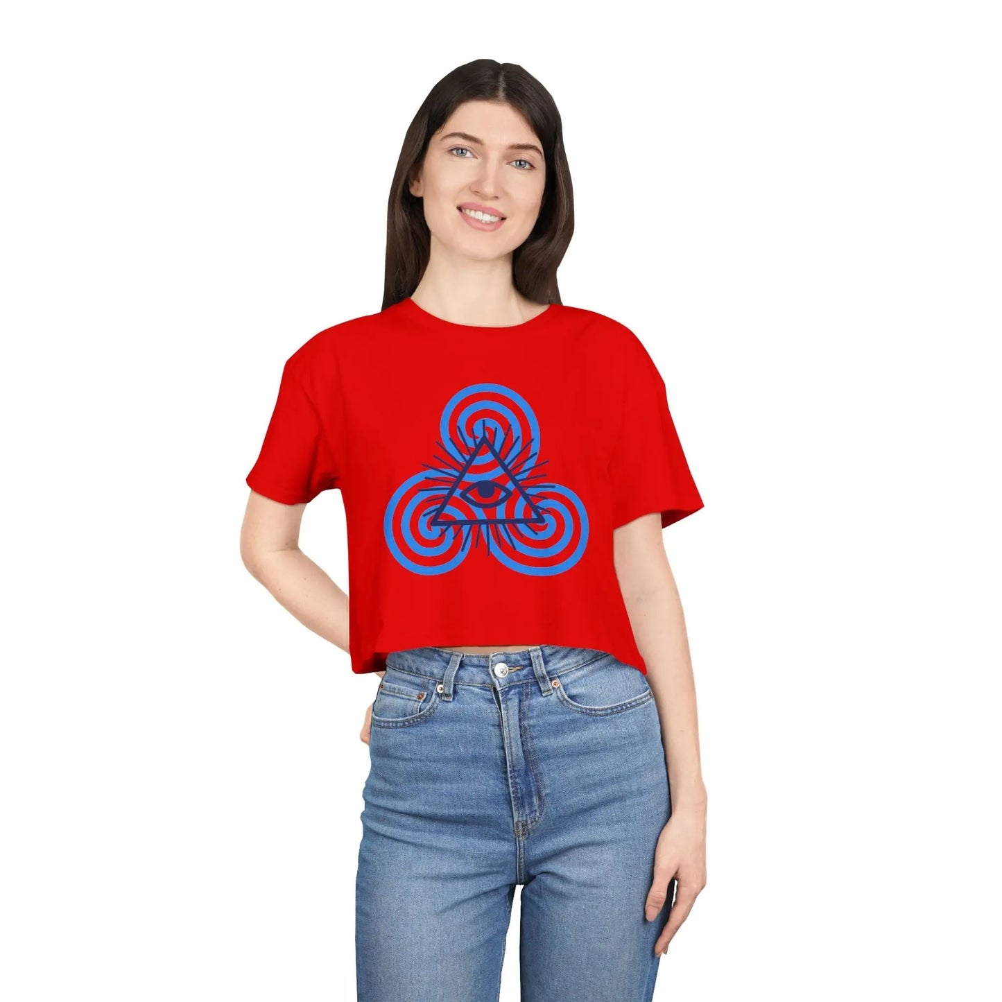 Voice of Truth Crop Tee Printify