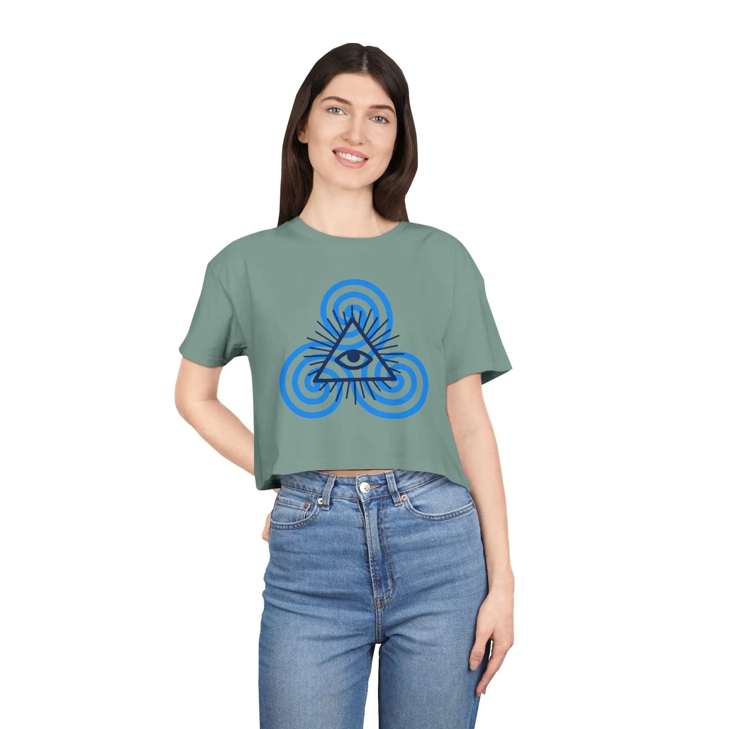 Voice of Truth Crop Tee Printify