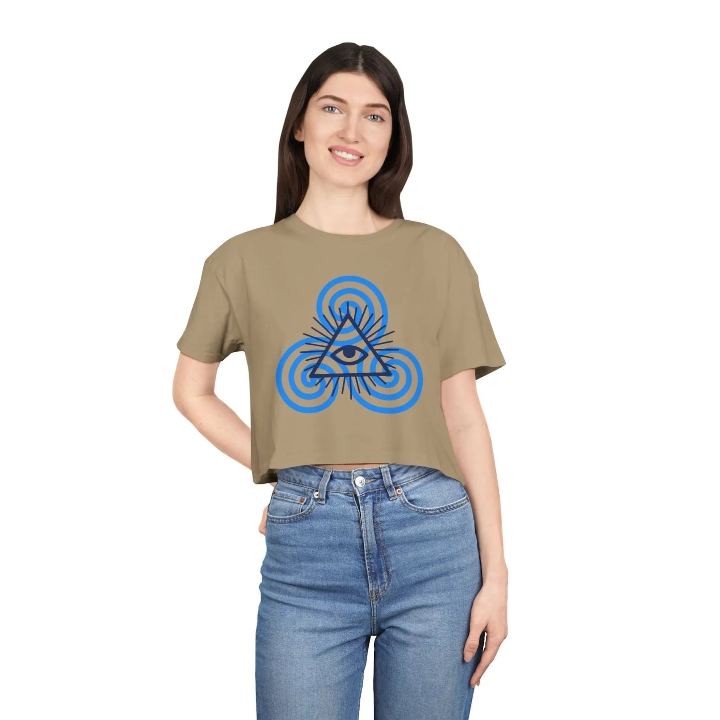 Voice of Truth Crop Tee Printify