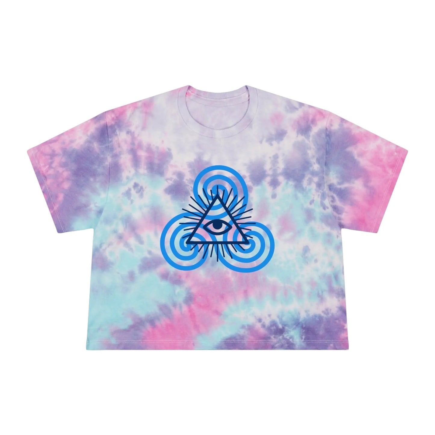 Voice of Truth Tye-Dye Crop Tee Printify