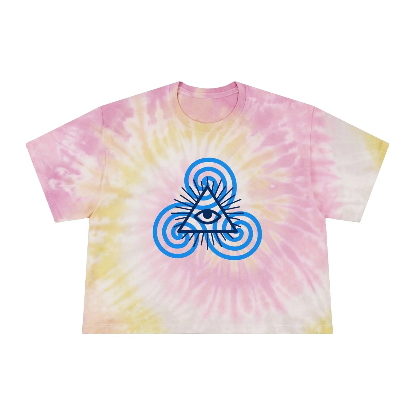 Voice of Truth Tye-Dye Crop Tee Printify