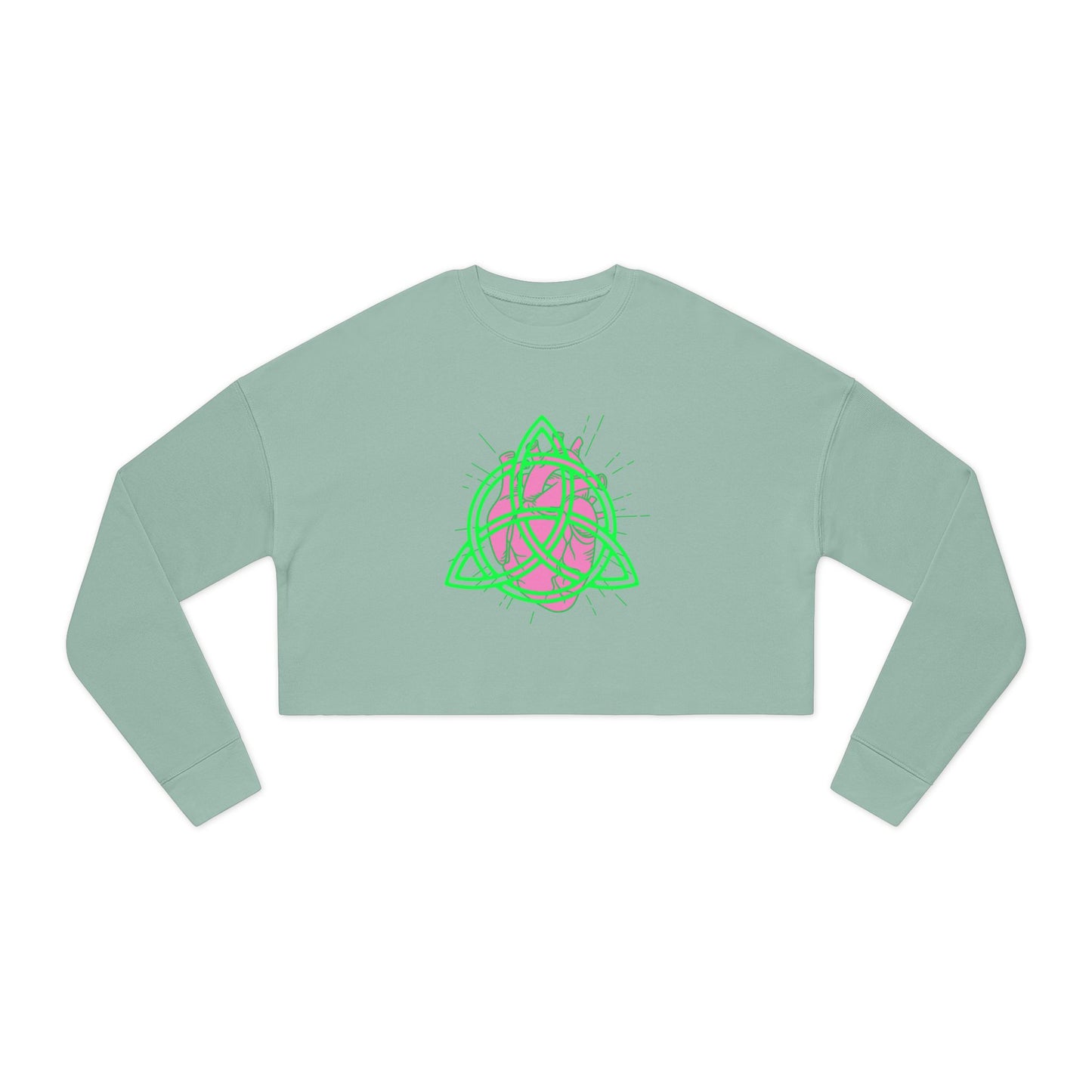 Eternal Bloom Cropped Sweatshirt