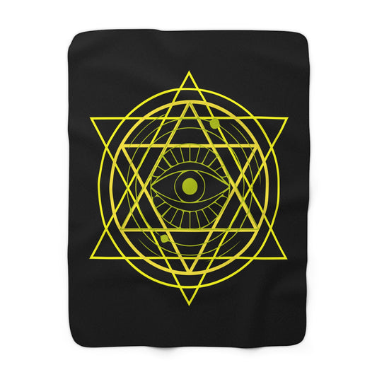 Inner Star Sherpa Fleece Blanket