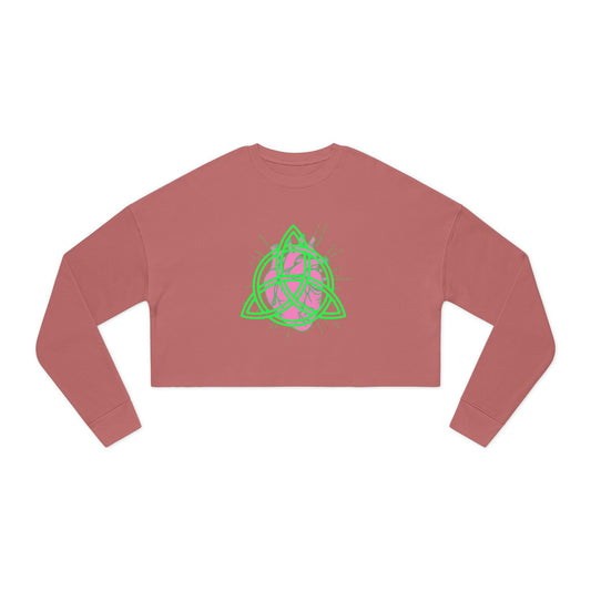 Eternal Bloom Cropped Sweatshirt