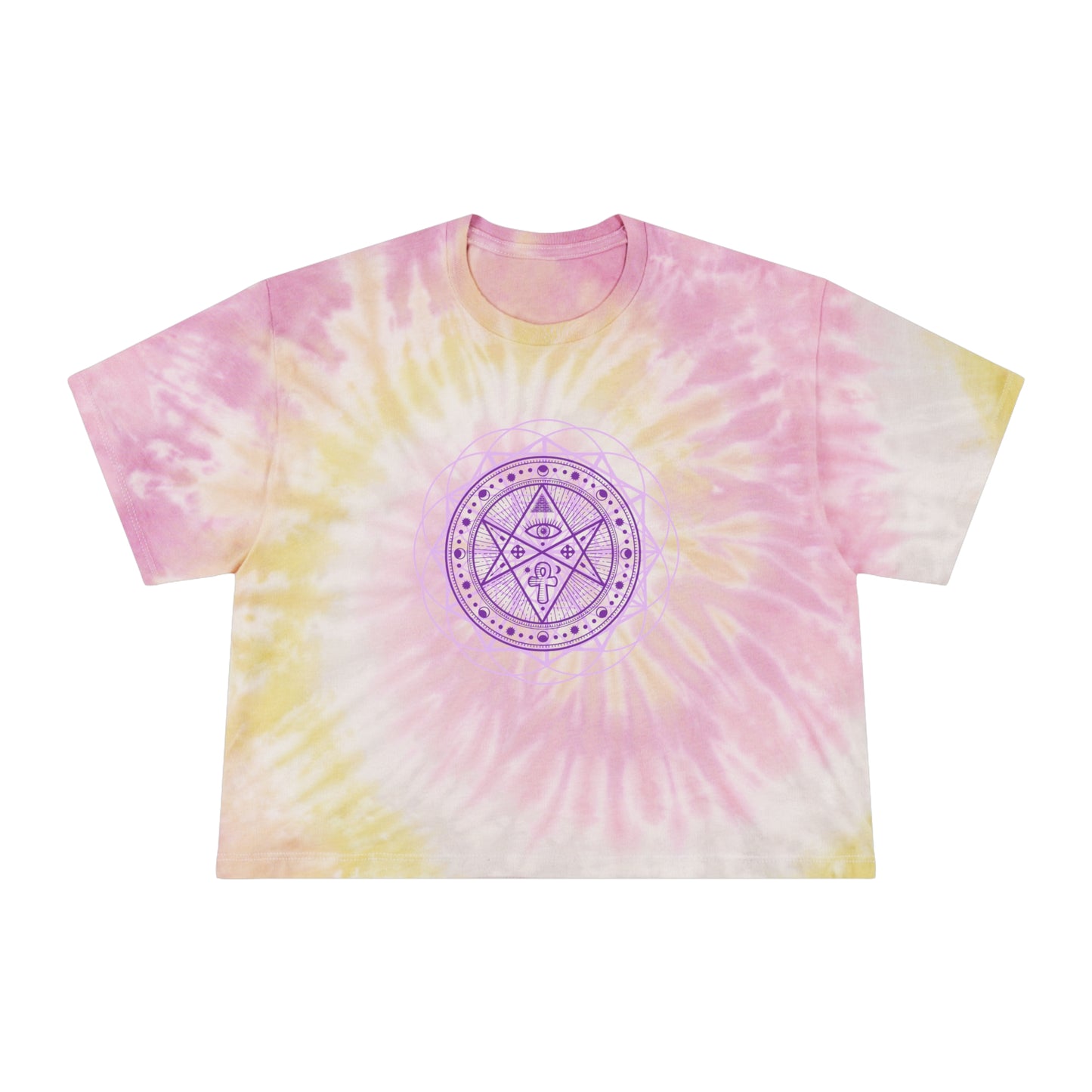 Sovereign Union Tie-Dye Crop Tee