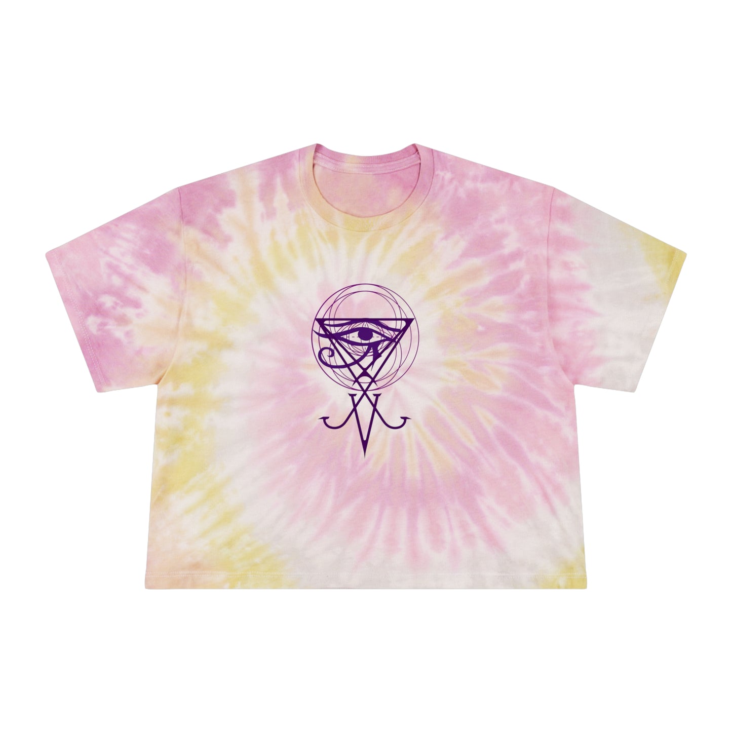 Veil Lifter Tie-Dye Crop Tee