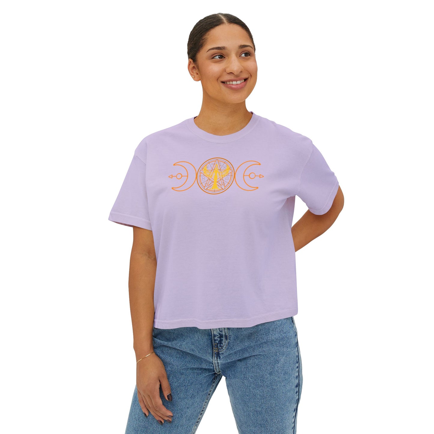 Lunar Flow Boxy Tee