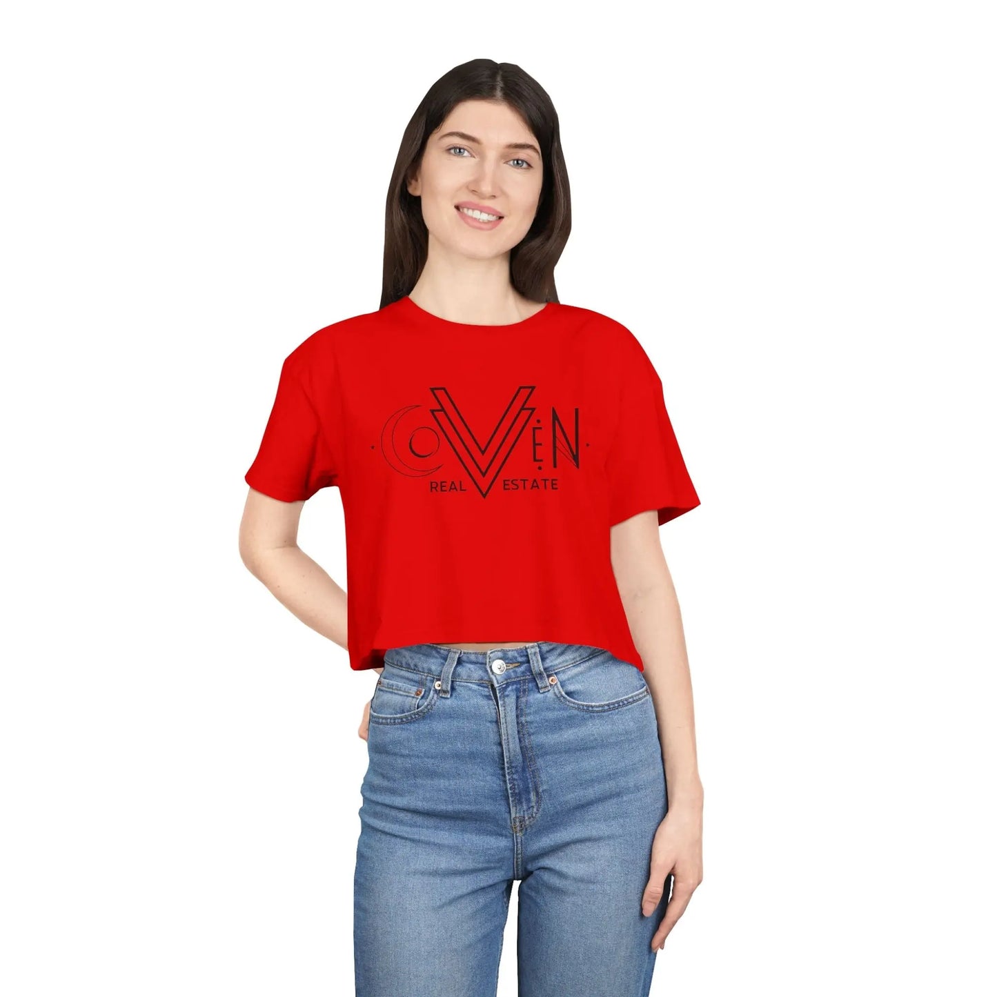 Abundance Coven Crop Tee Printify