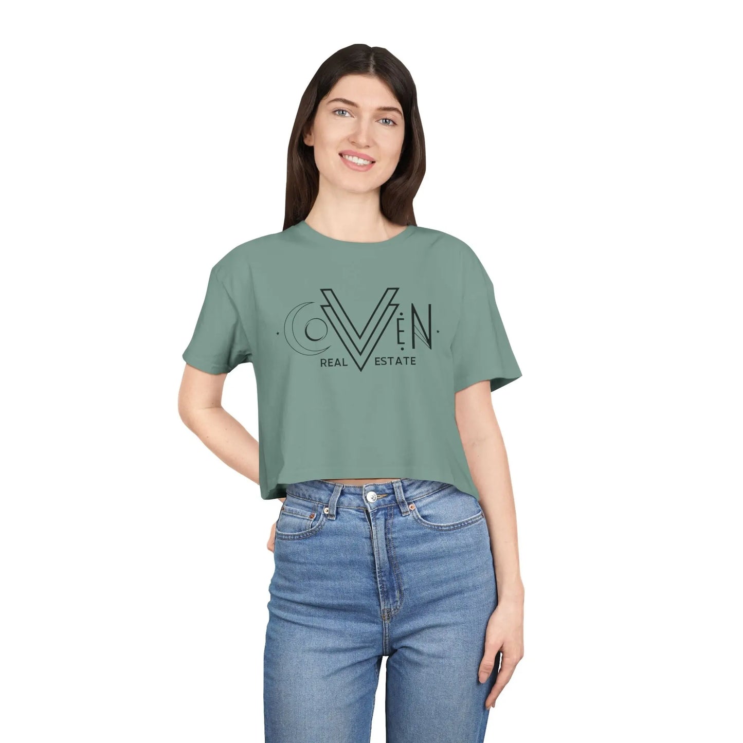 Abundance Coven Crop Tee Printify