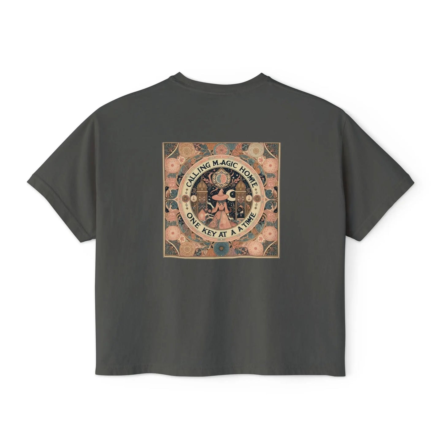 Calling Magic Coven Boxy Tee Printify
