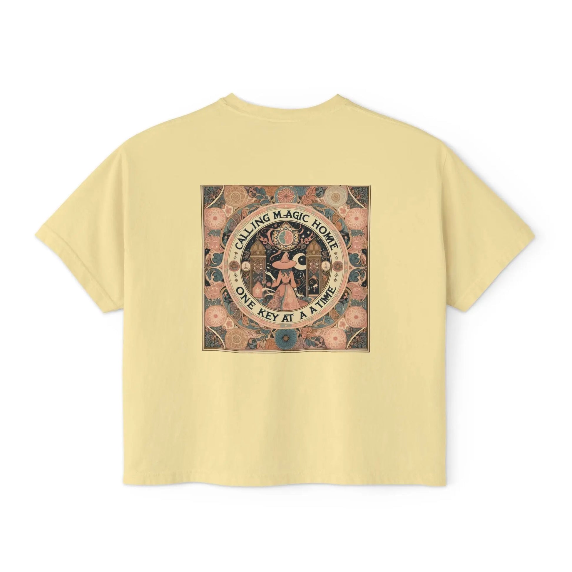 Calling Magic Coven Boxy Tee Printify