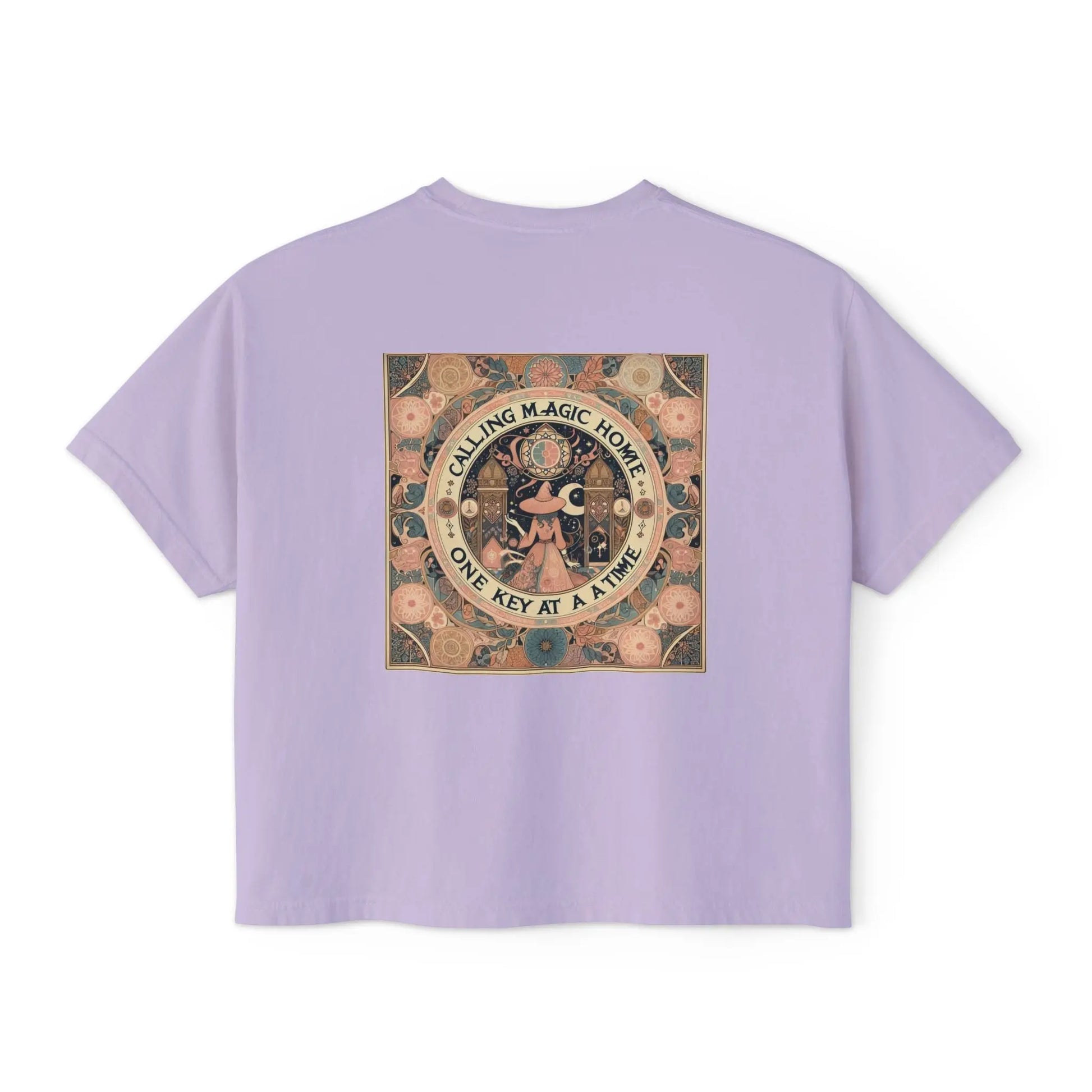 Calling Magic Coven Boxy Tee Printify