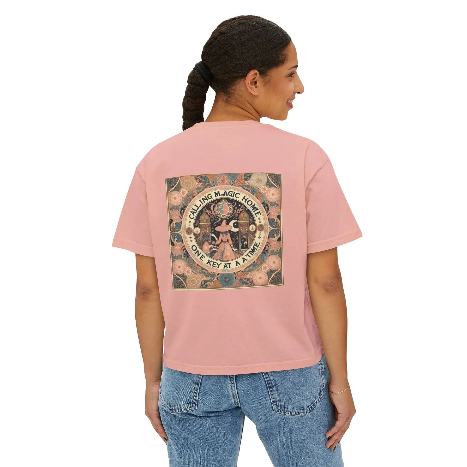 Calling Magic Coven Boxy Tee Printify