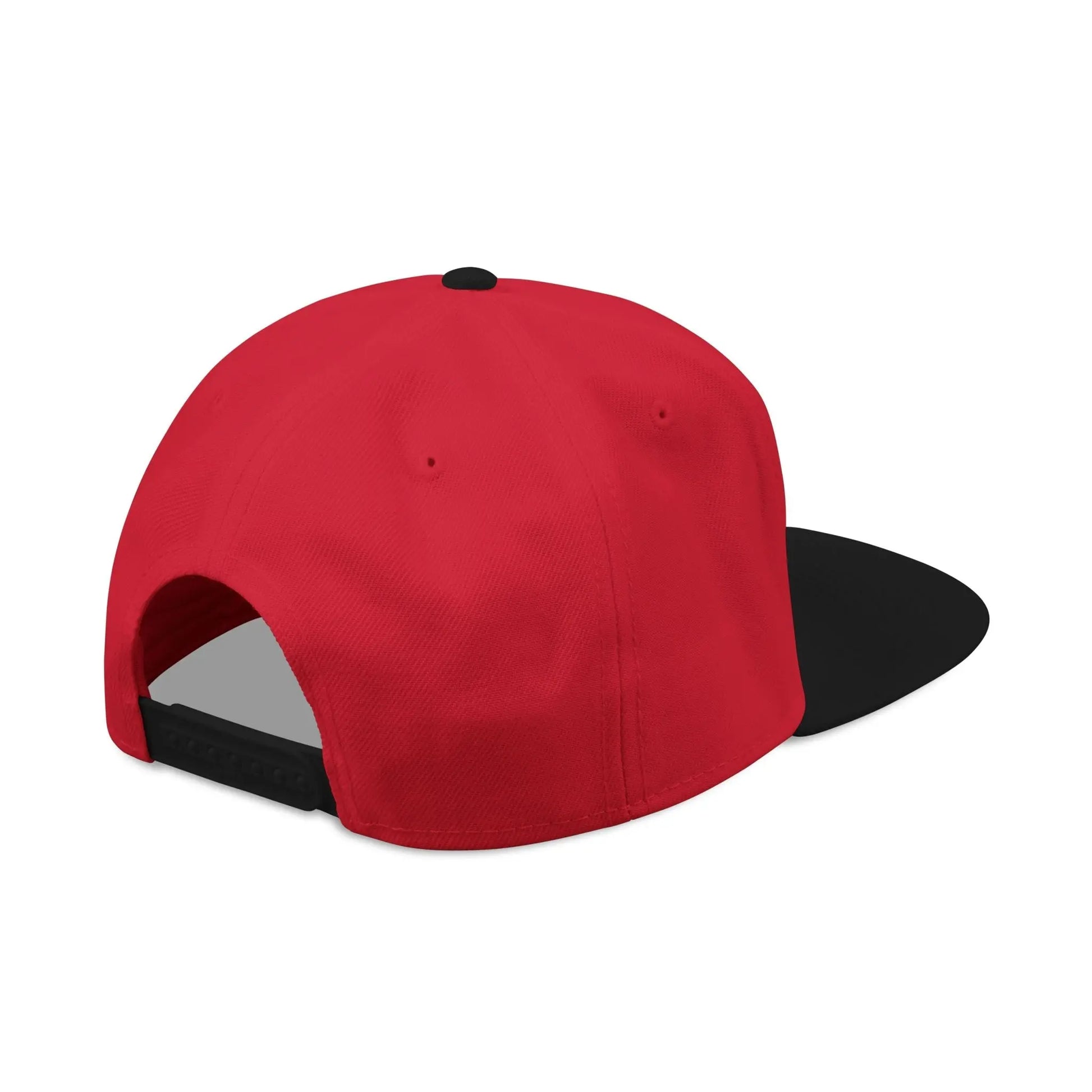 Coven Real Estate Black Logo Embroidered 'Seven Estate' Snapback Hat — Flat Brim Streetwear Cap Printify