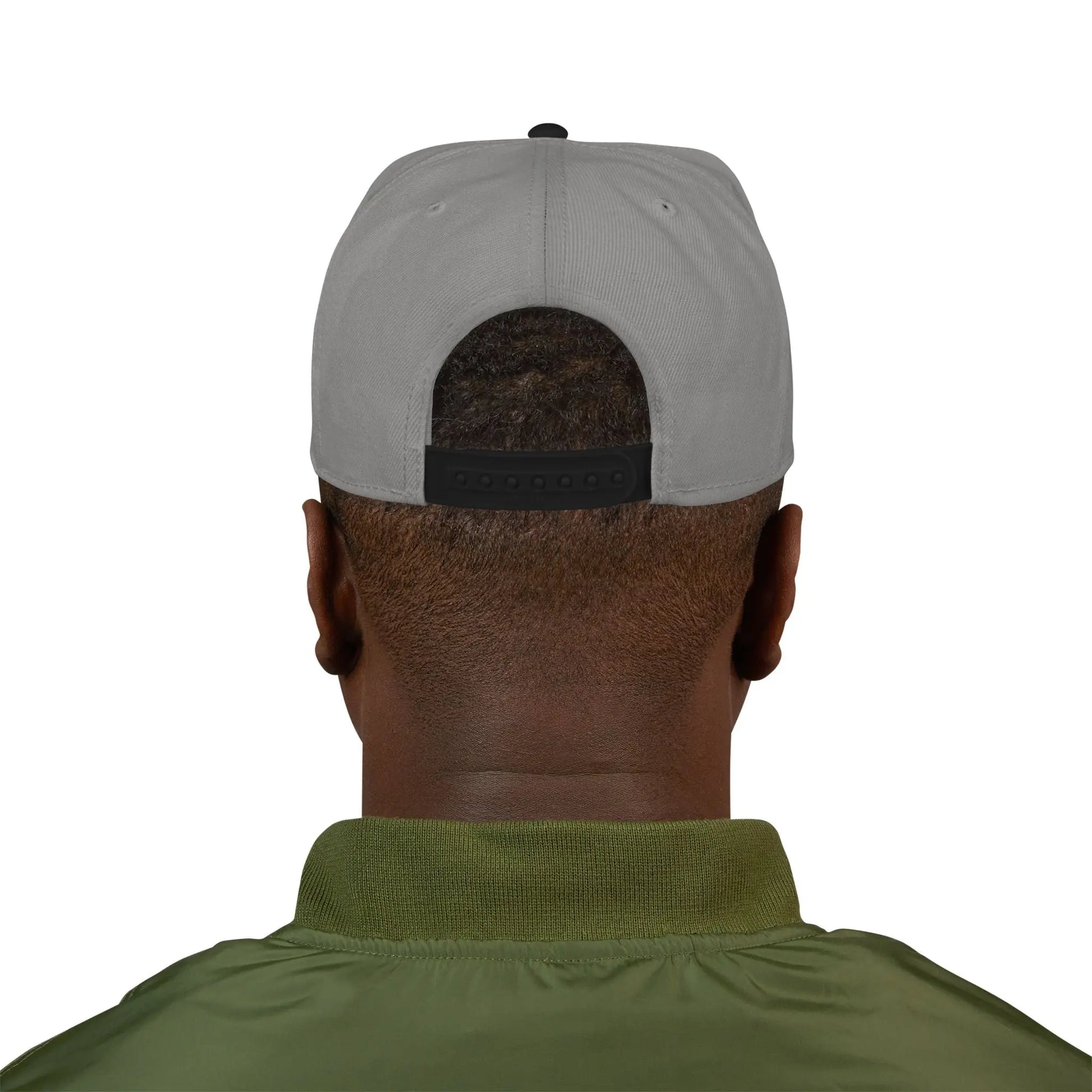 Coven Real Estate Black Logo Embroidered 'Seven Estate' Snapback Hat — Flat Brim Streetwear Cap Printify