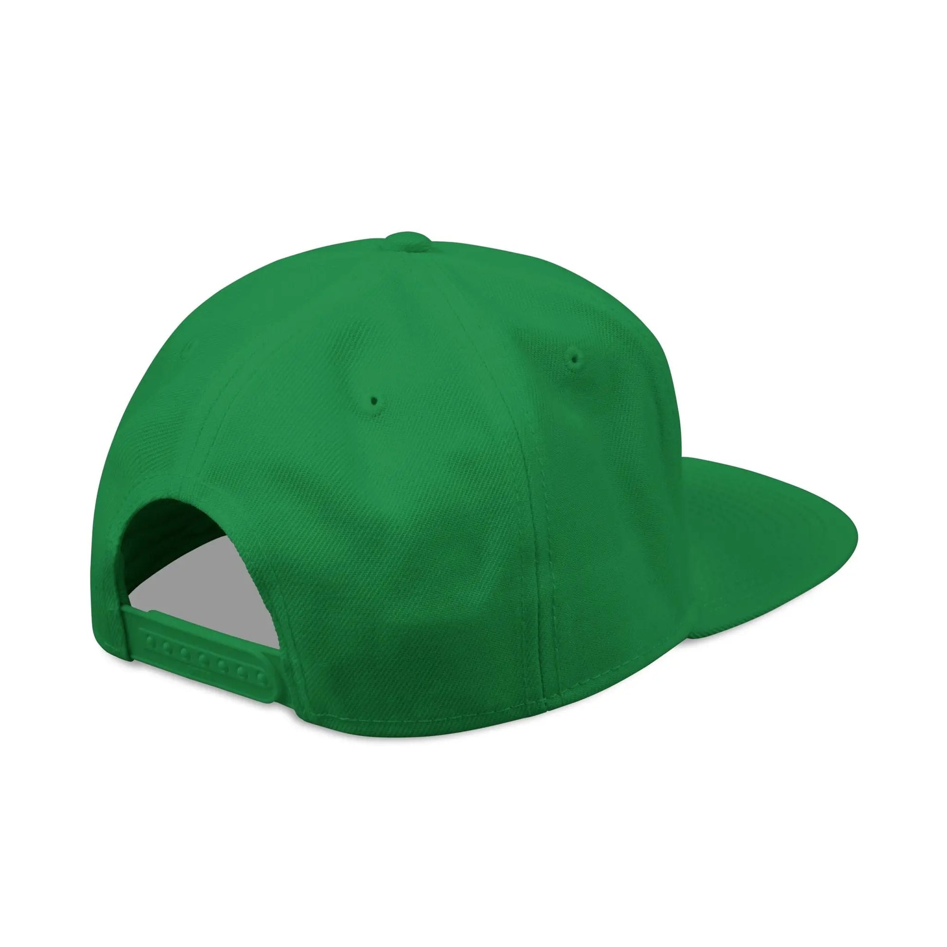 Coven Real Estate Black Logo Embroidered 'Seven Estate' Snapback Hat — Flat Brim Streetwear Cap Printify