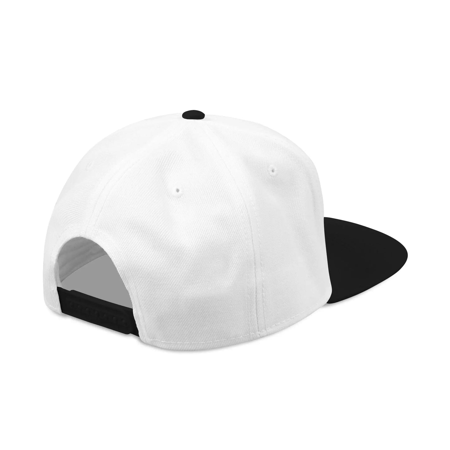 Coven Real Estate Black Logo Embroidered 'Seven Estate' Snapback Hat — Flat Brim Streetwear Cap Printify