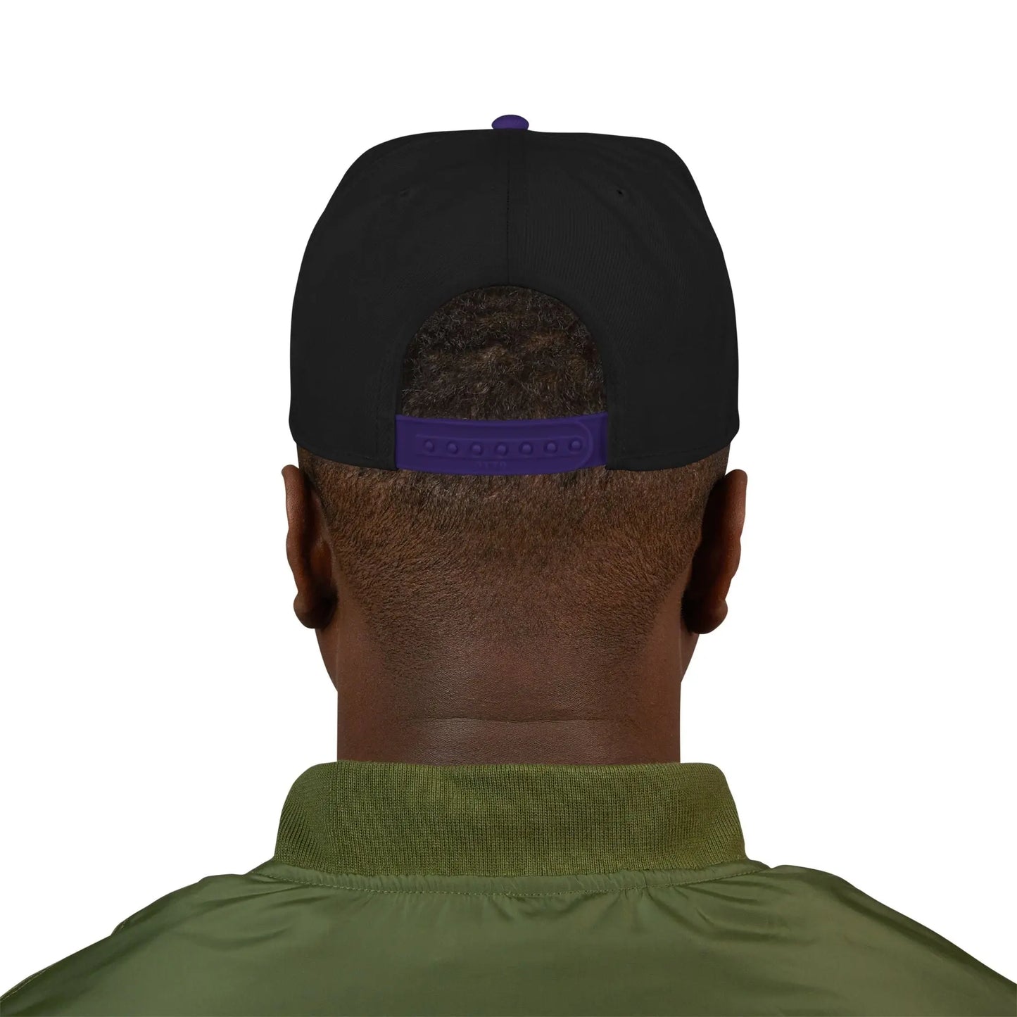 Coven Real Estate Logo Embroidered 'Seven Estate' Snapback Hat — Flat Brim Streetwear Cap Printify