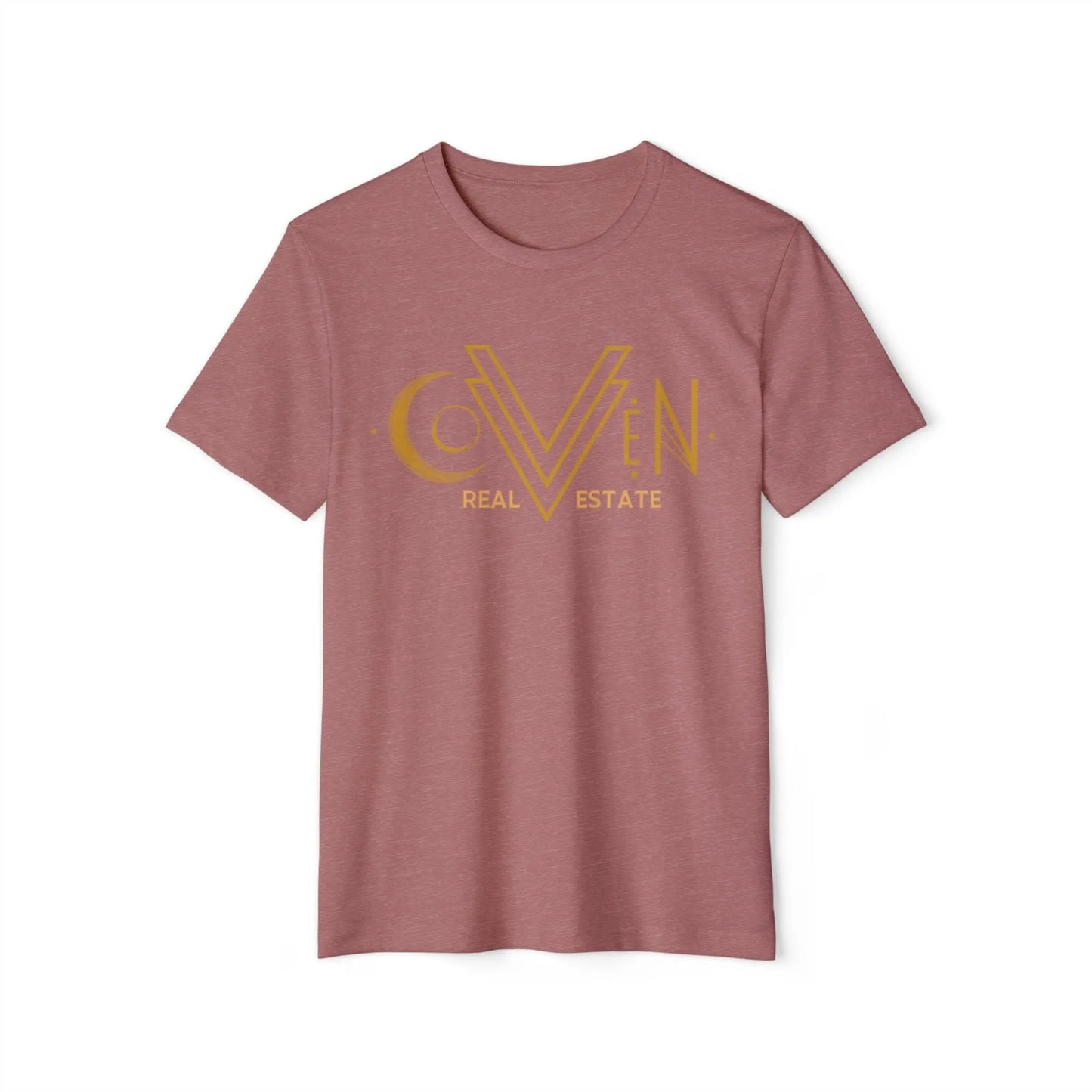 Coven Real Estate T-Shirt — Retro Moon Logo Tee Printify