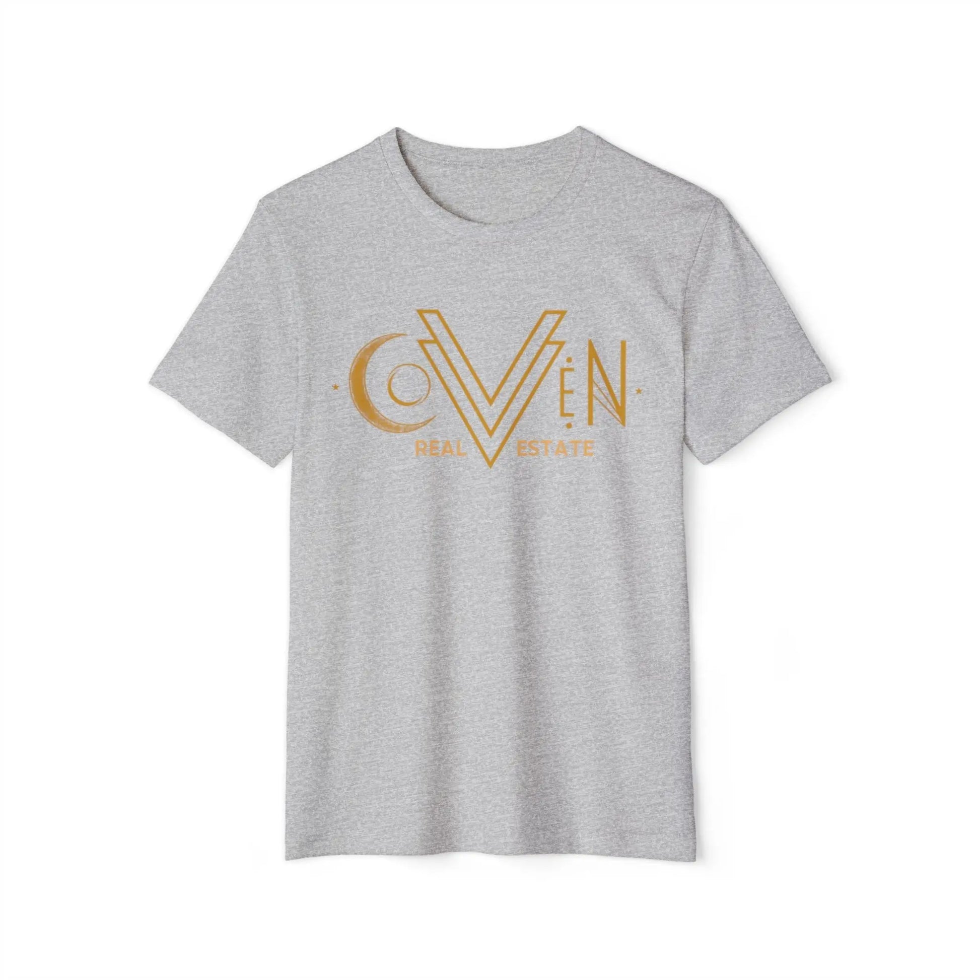 Coven Real Estate T-Shirt — Retro Moon Logo Tee Printify