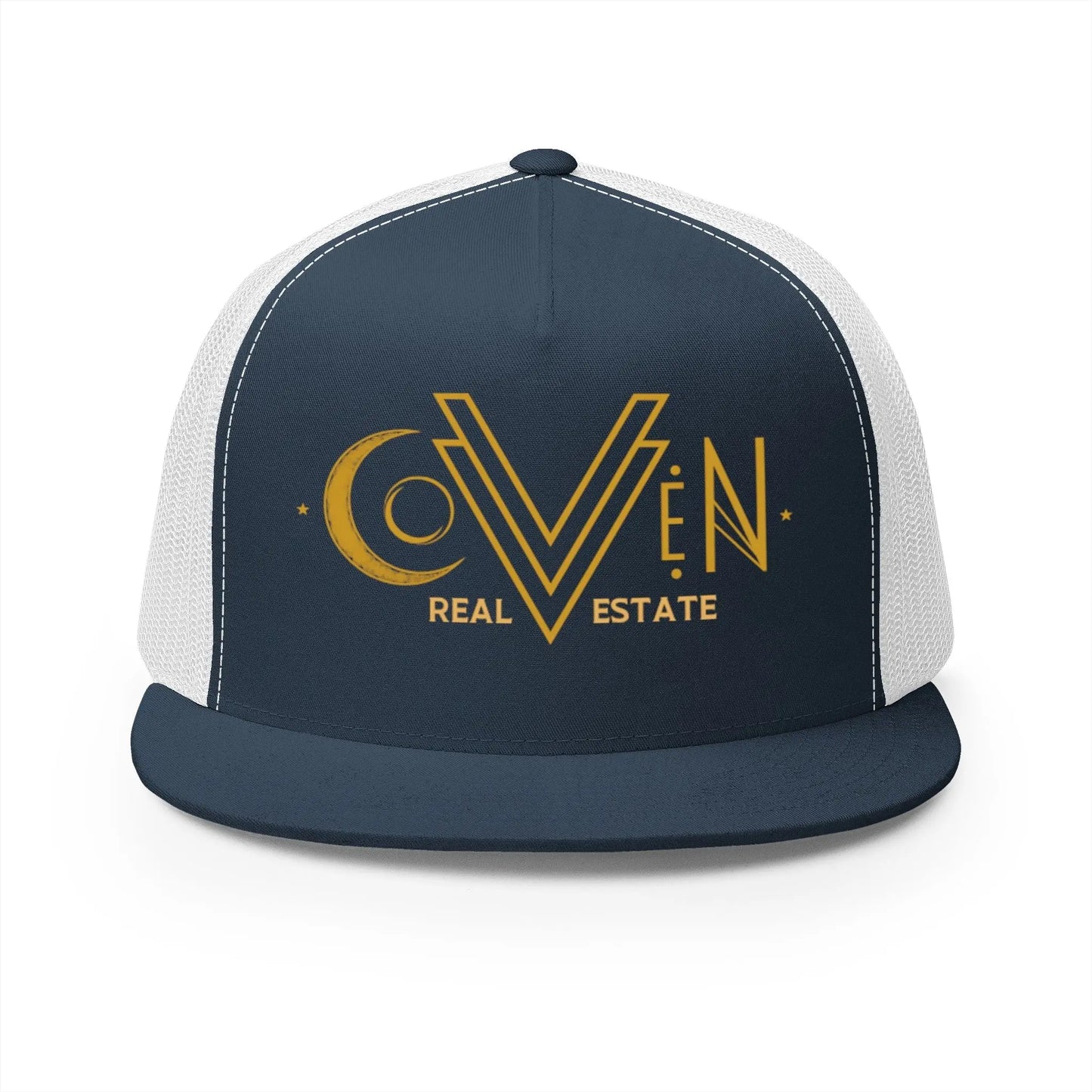 Coven Real Estate Trucker Hat Printify