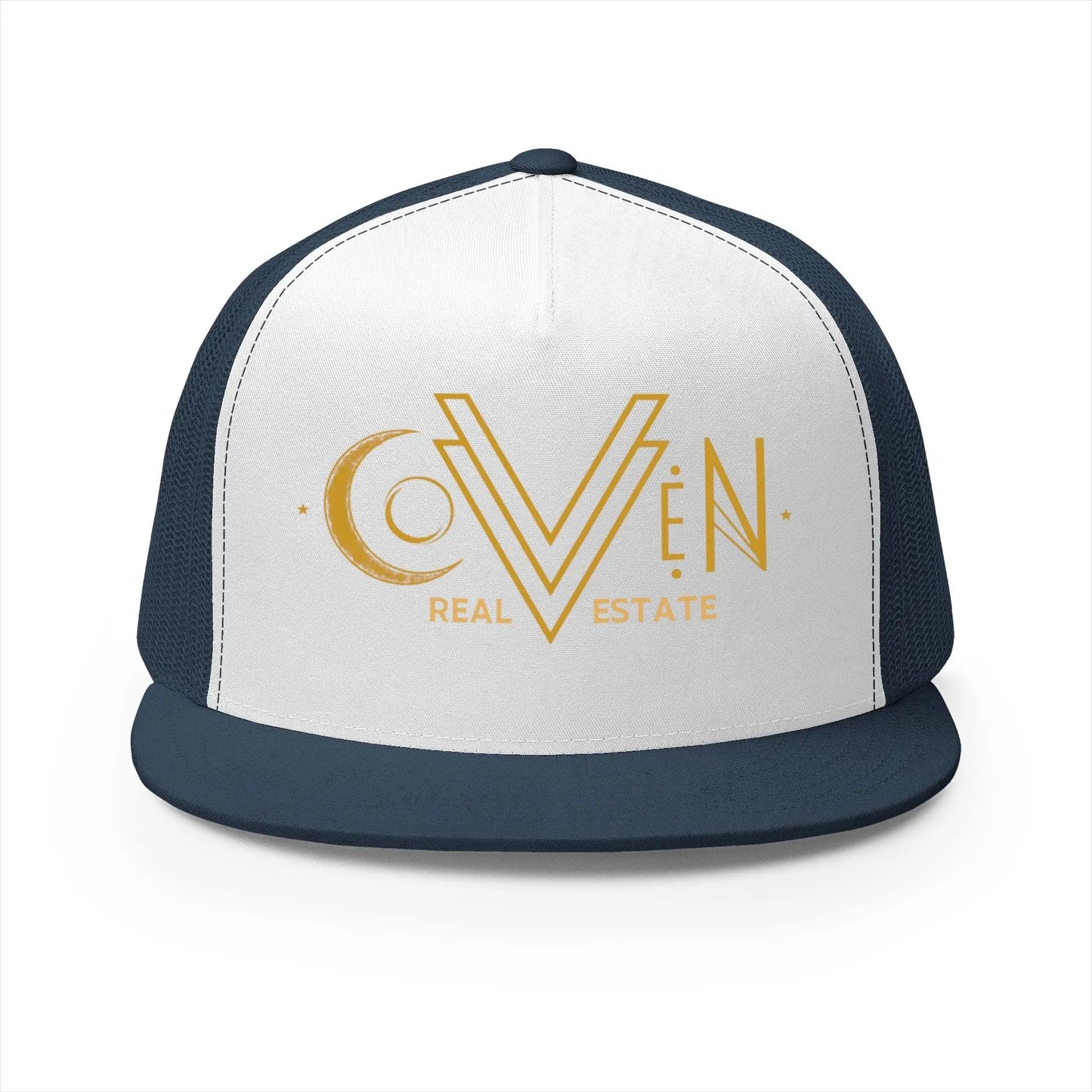 Coven Real Estate Trucker Hat Printify