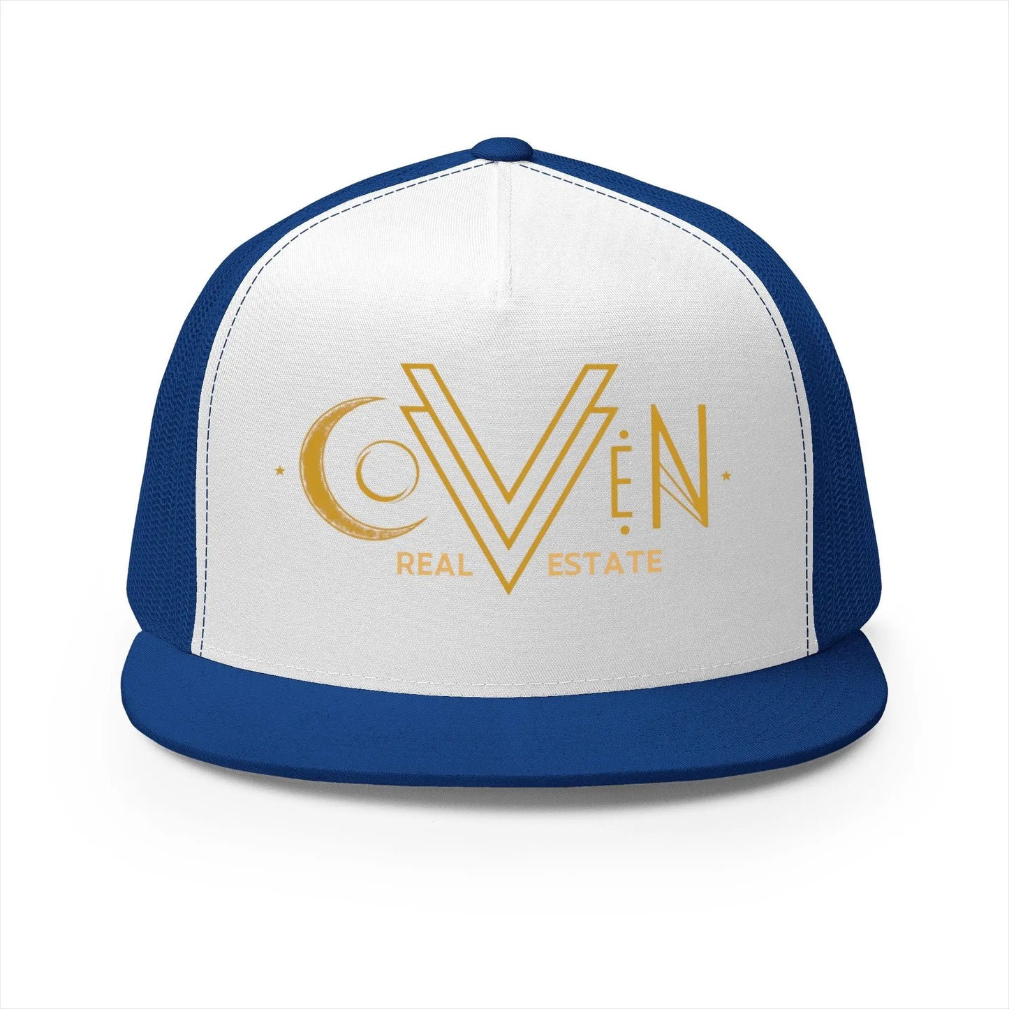 Coven Real Estate Trucker Hat Printify