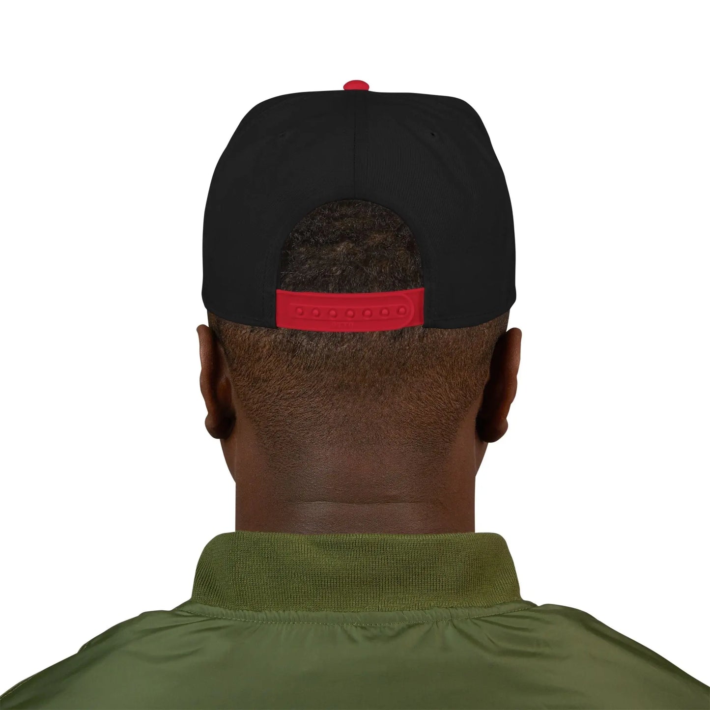 Coven Real Estate White Logo Embroidered 'Seven Estate' Snapback Hat — Flat Brim Streetwear Cap Printify