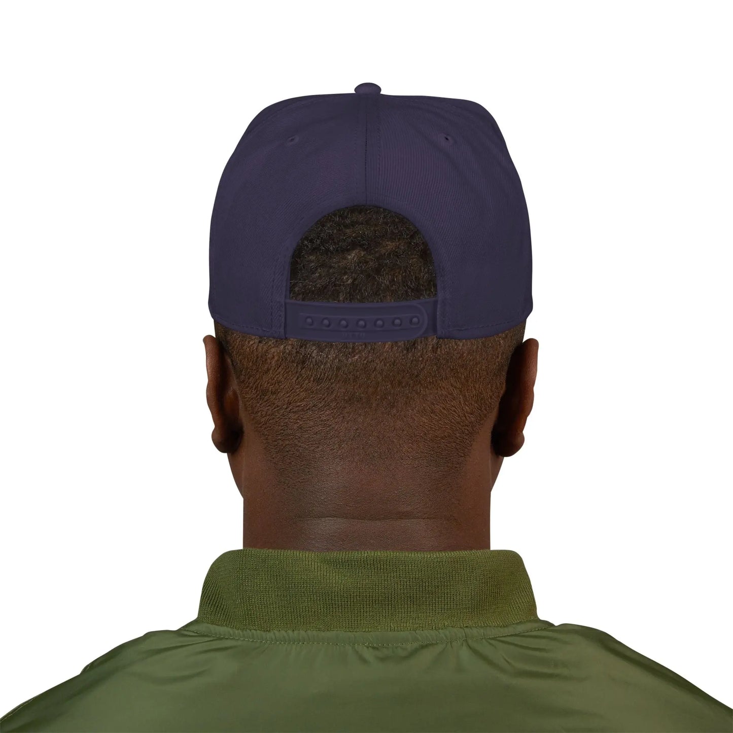 Coven Real Estate White Logo Embroidered 'Seven Estate' Snapback Hat — Flat Brim Streetwear Cap Printify