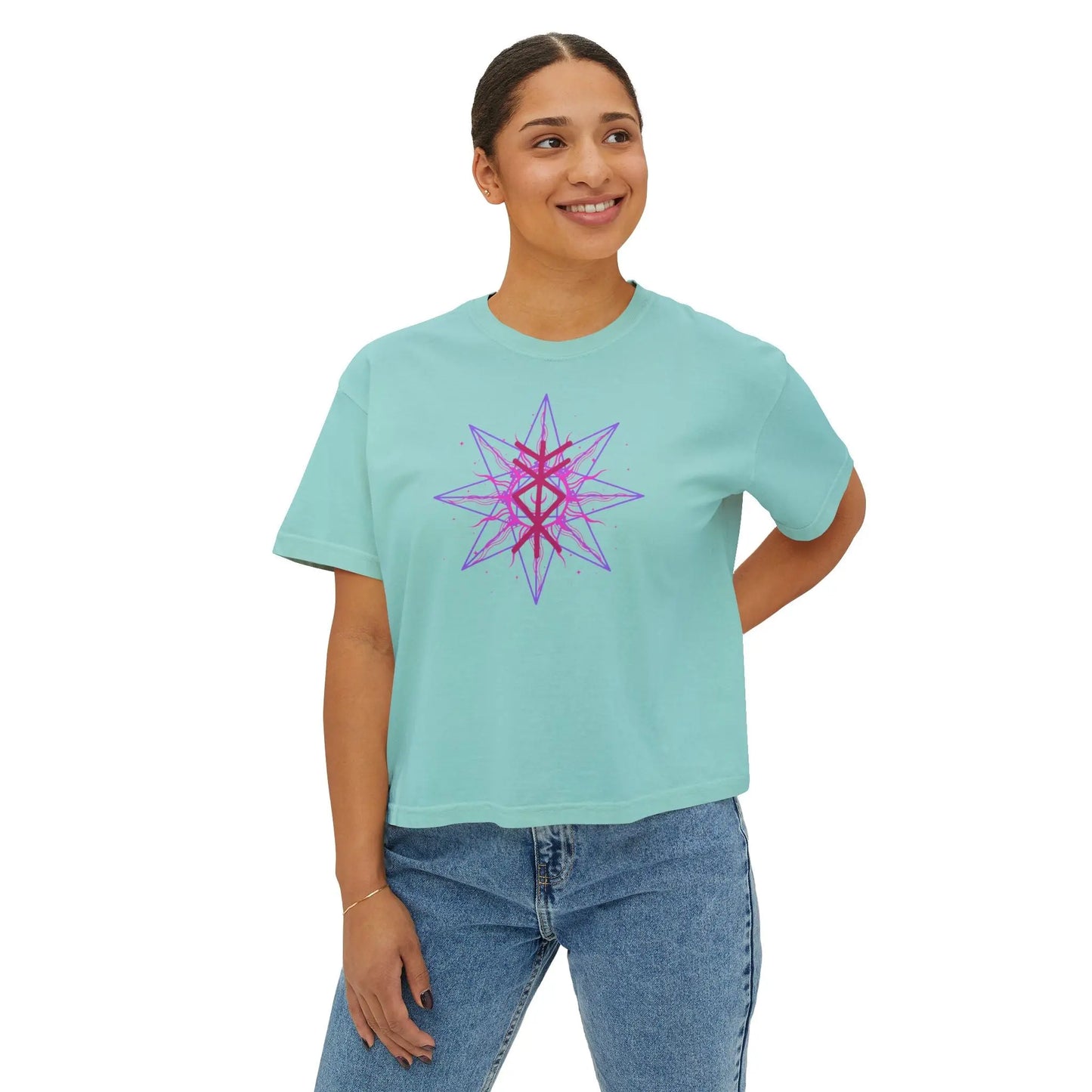 Divine Inheritance Boxy Tee Printify