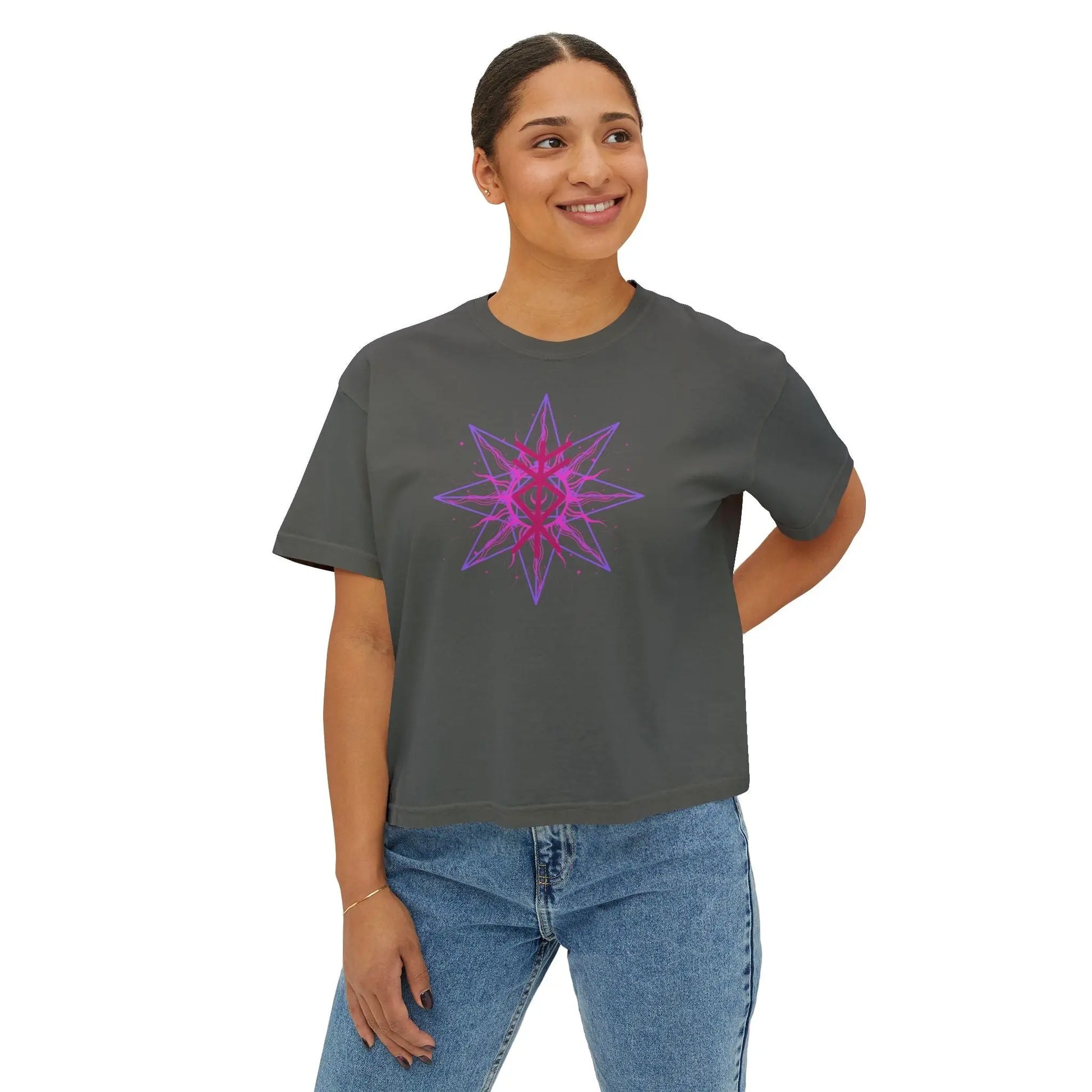 Divine Inheritance Boxy Tee Printify