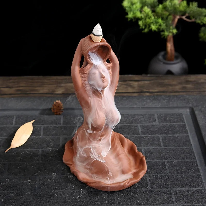 Ceramic Clay Incense Burner